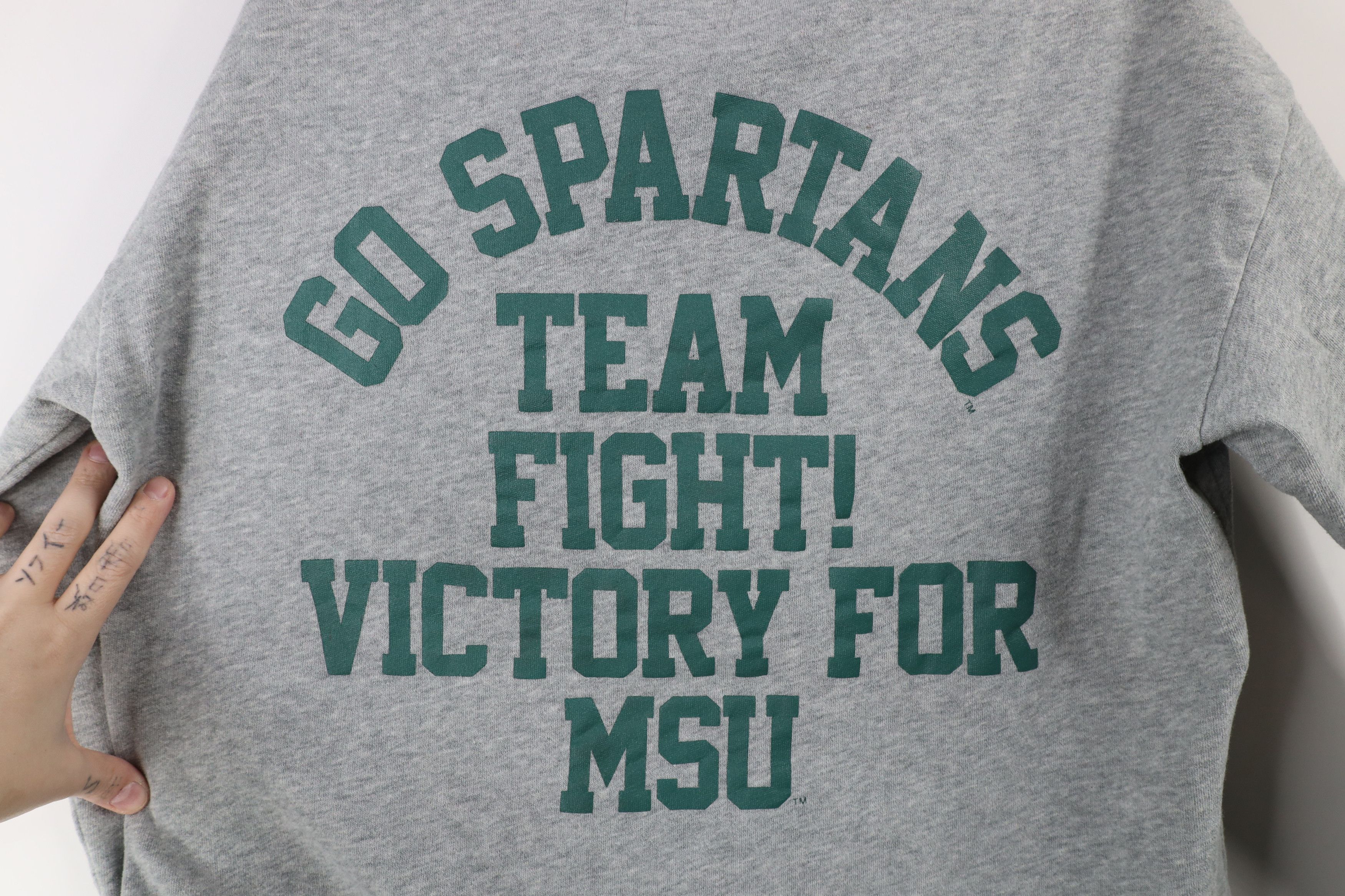 Pink × Vintage Pink Victorias Secret Michigan State University Hoodie Size L / US 10 / IT 46 - 10 Thumbnail