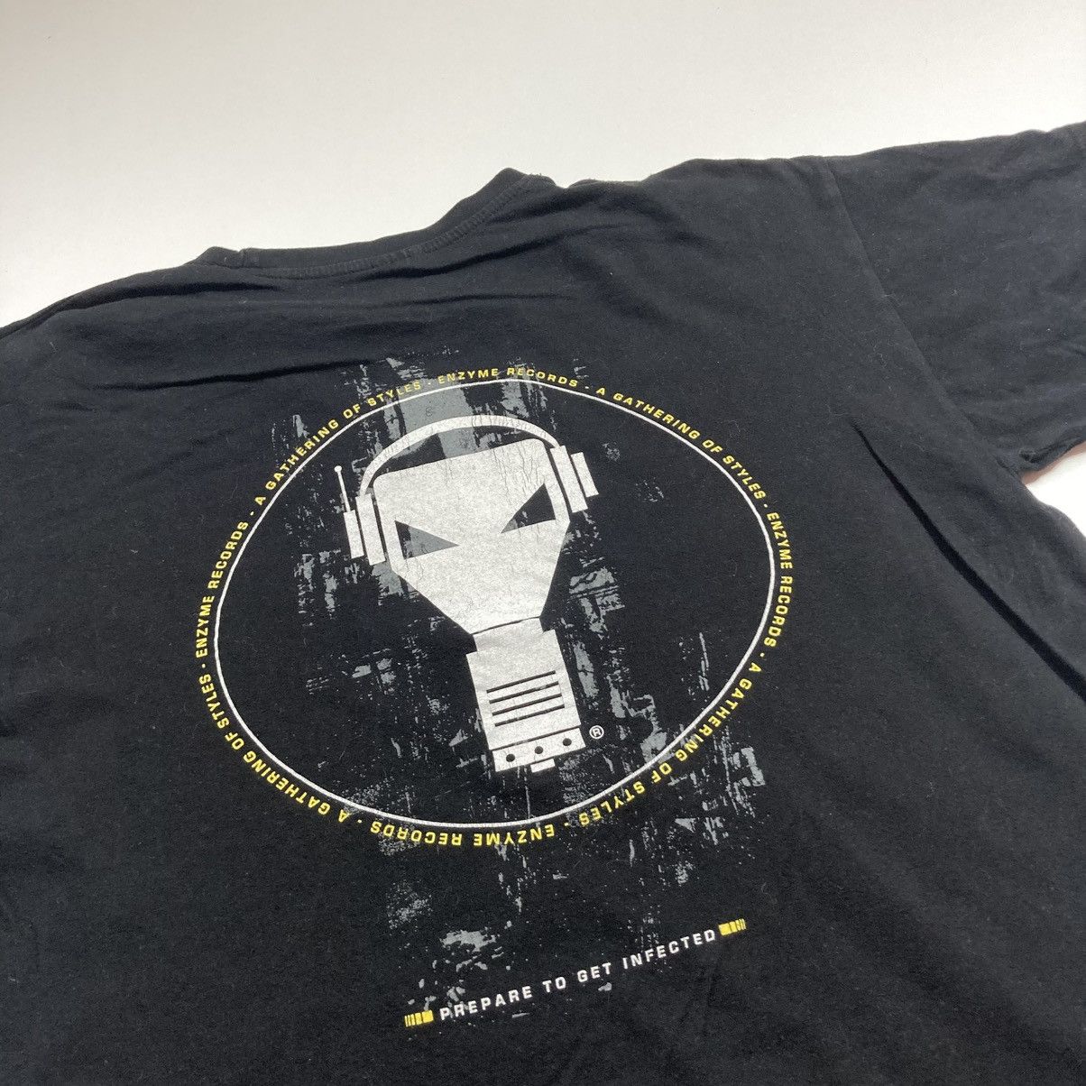 Rap Tees vintage enzyme records ruffneck hardcore hardstyle gabber Size US L / EU 52-54 / 3 - 9 Thumbnail
