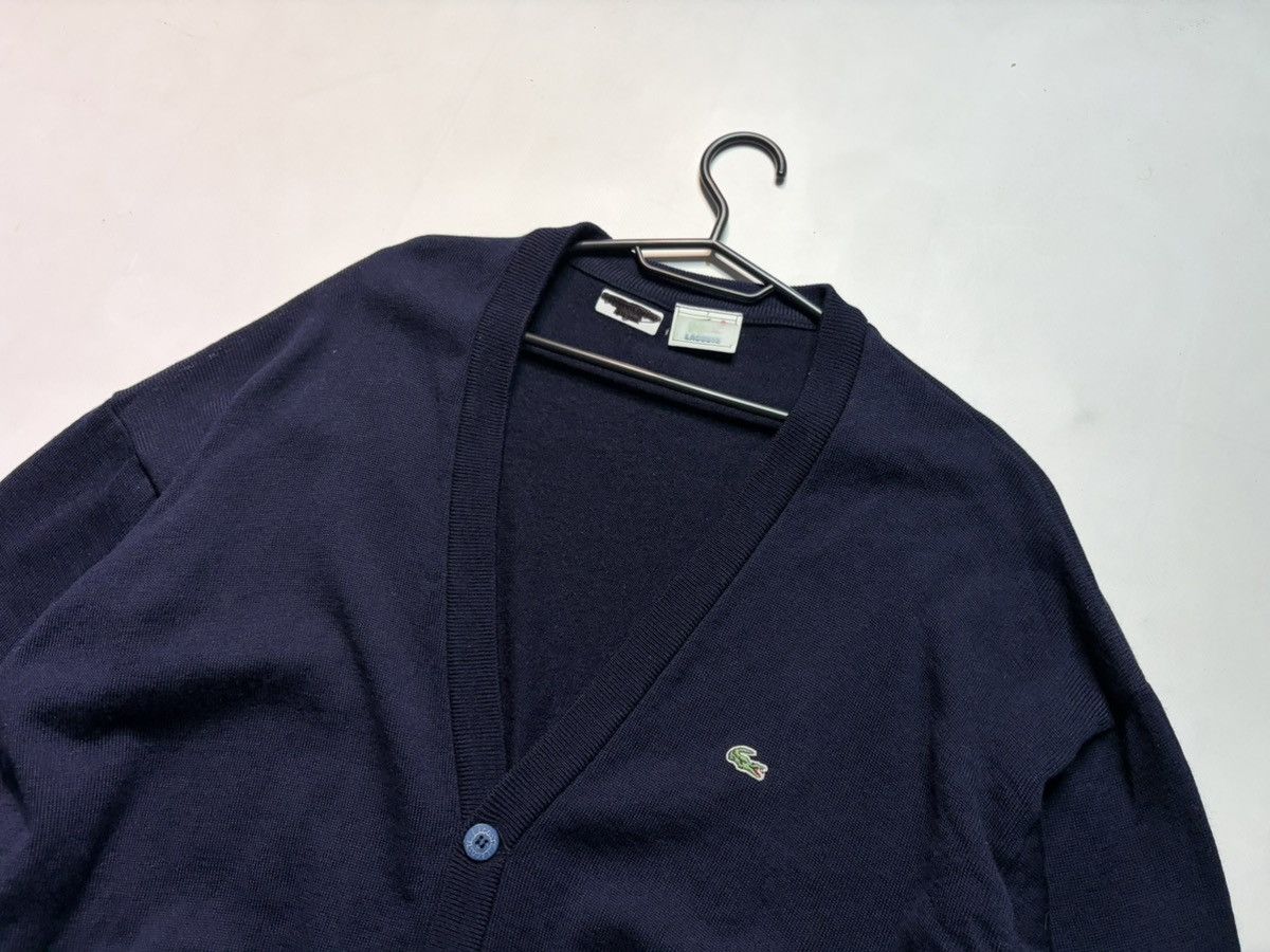 Lacoste Vintage Lacoste Wool cardigan Size US M / EU 48-50 / 2 - 2 Thumbnail
