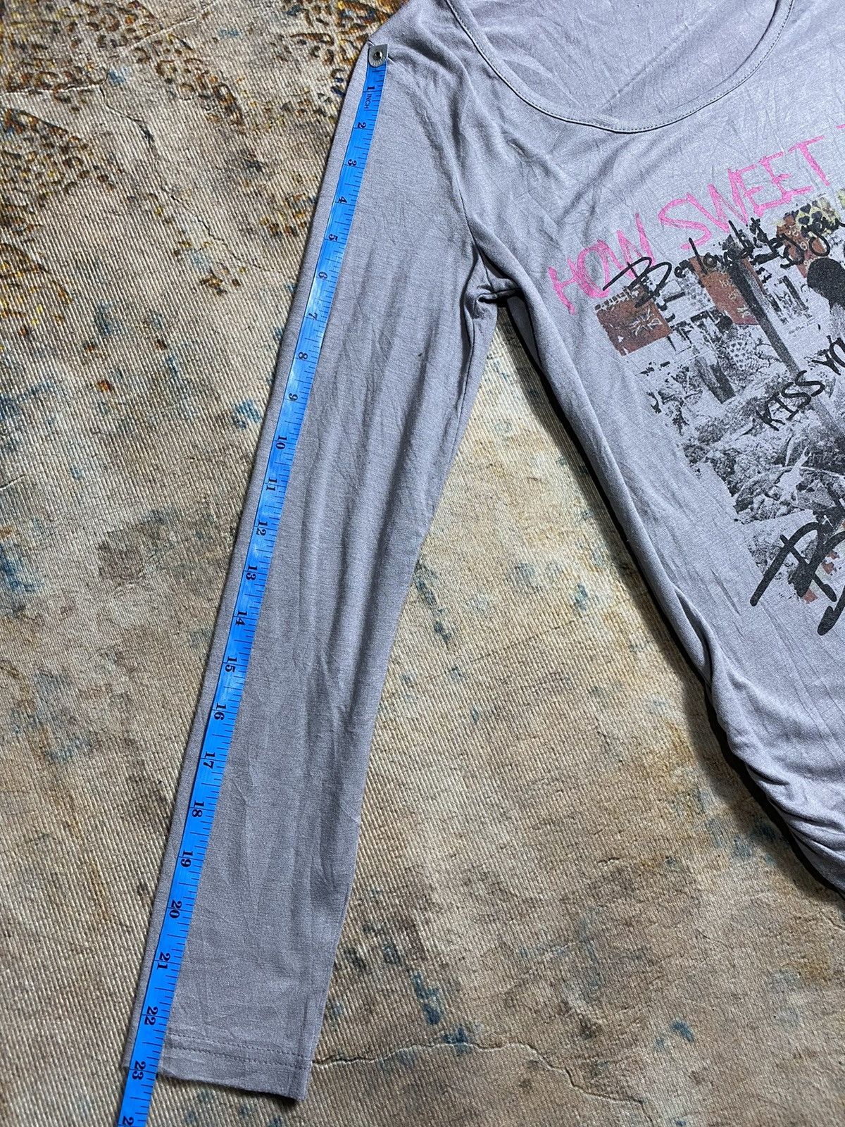 Hysteric Glamour × If Six Was Nine × KMRii Japanese blonde blow Away Longsleeve Ghotich Style Size US M / EU 48-50 / 2 - 7 Thumbnail