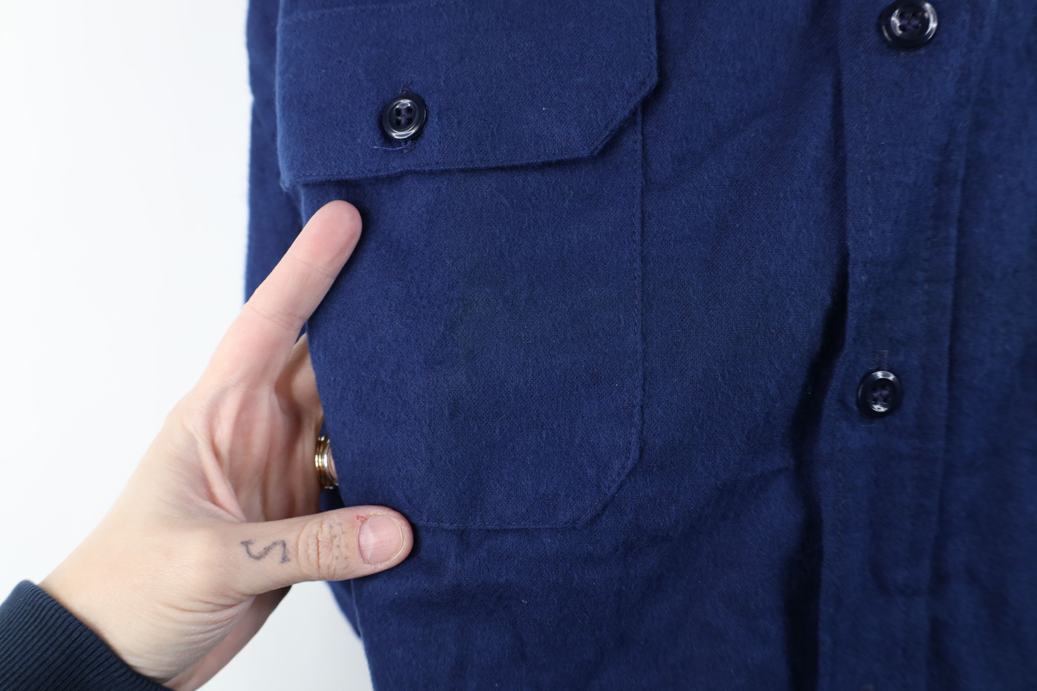 Vintage Vintage 60s Streetwear Cloth Collared Button Shirt USA Size US L / EU 52-54 / 3 - 4 Thumbnail
