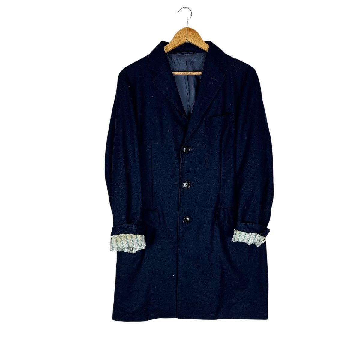 Loro Piana ⚡️LORO PIANA WOOL LONG COAT JACKET Size US L / EU 52-54 / 3 - 1 Thumbnail