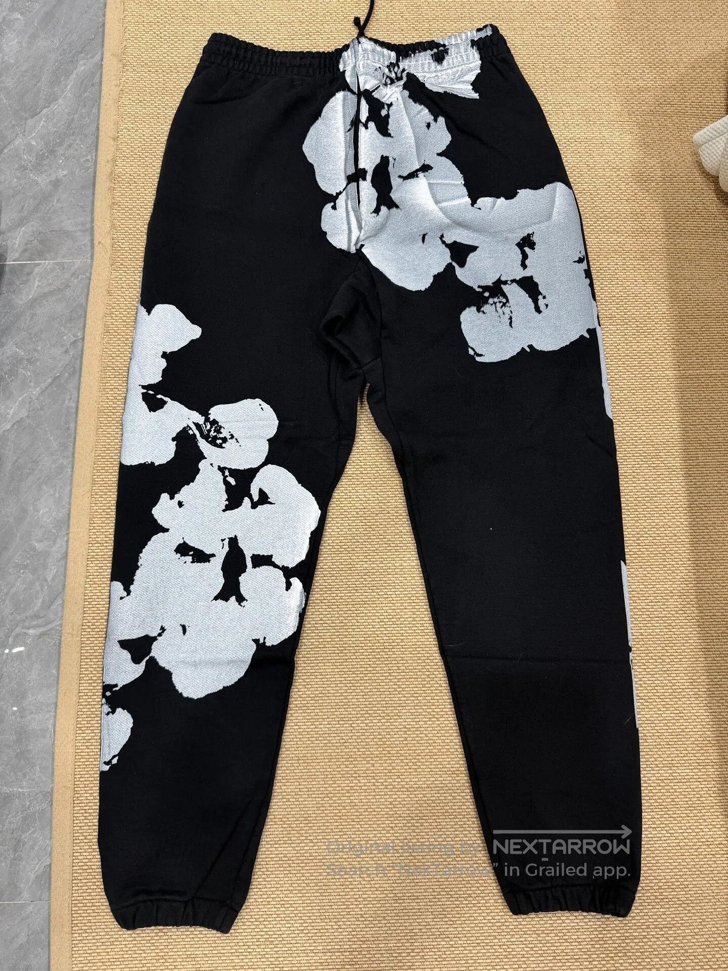 DENIM TEARS Denim Tears Biggie Cotton Fleece Pants. Size US 34 / EU 50 - 2 Thumbnail