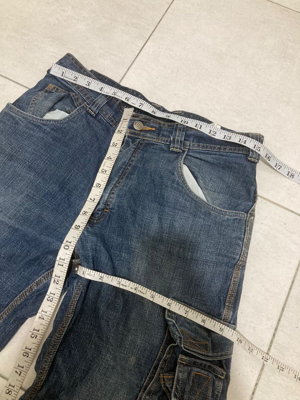 Hysteric Glamour Vintage Japanese Brand Dassy Cargo Jeans Size US 33 - 5 Thumbnail