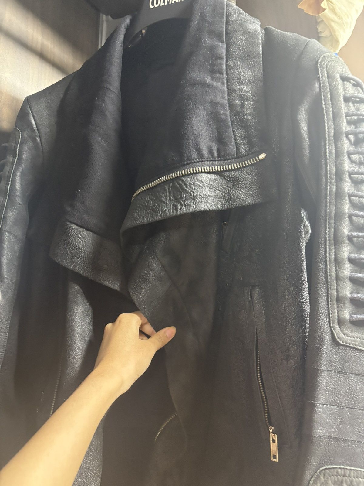 Rick Owens Rick Owens Geo stooge AW10 Leather Jacket Size M / US 6-8 / IT 42-44 - 2 Thumbnail