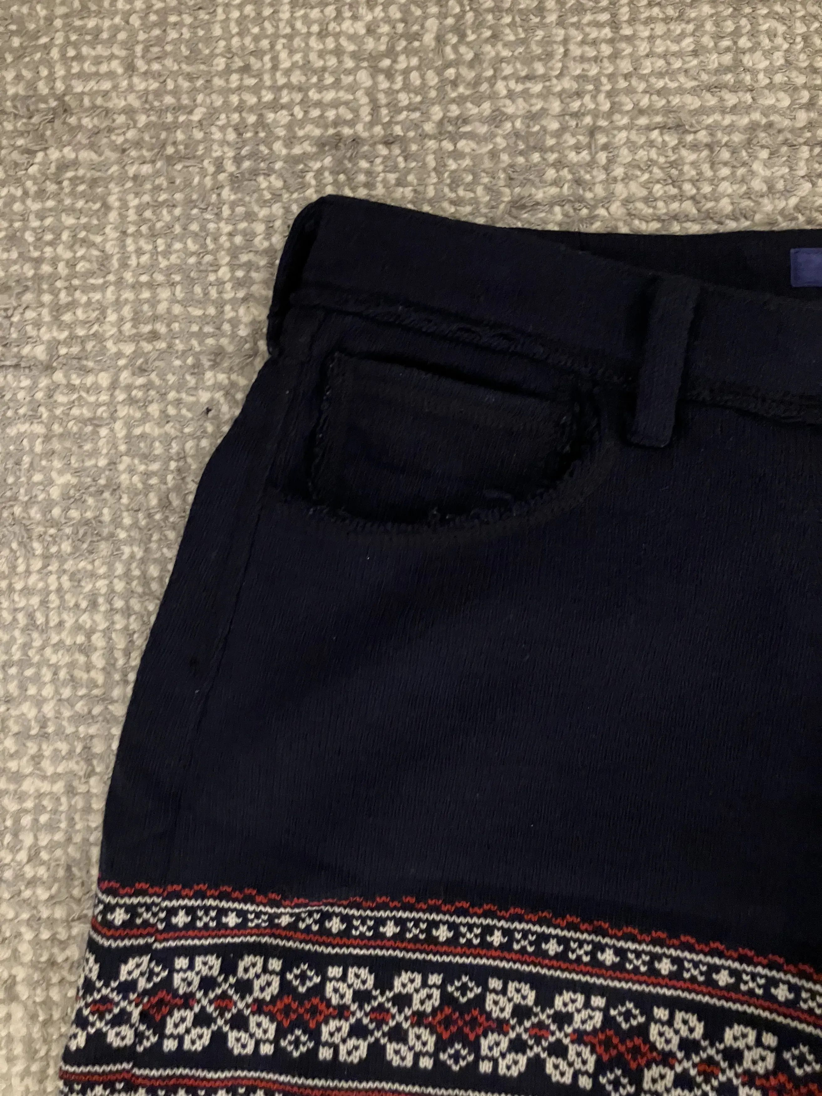 Junya Watanabe AD2003 Junya Watanabe Nordic Knit Wool Pants Size US 32 / EU 48 - 6 Thumbnail