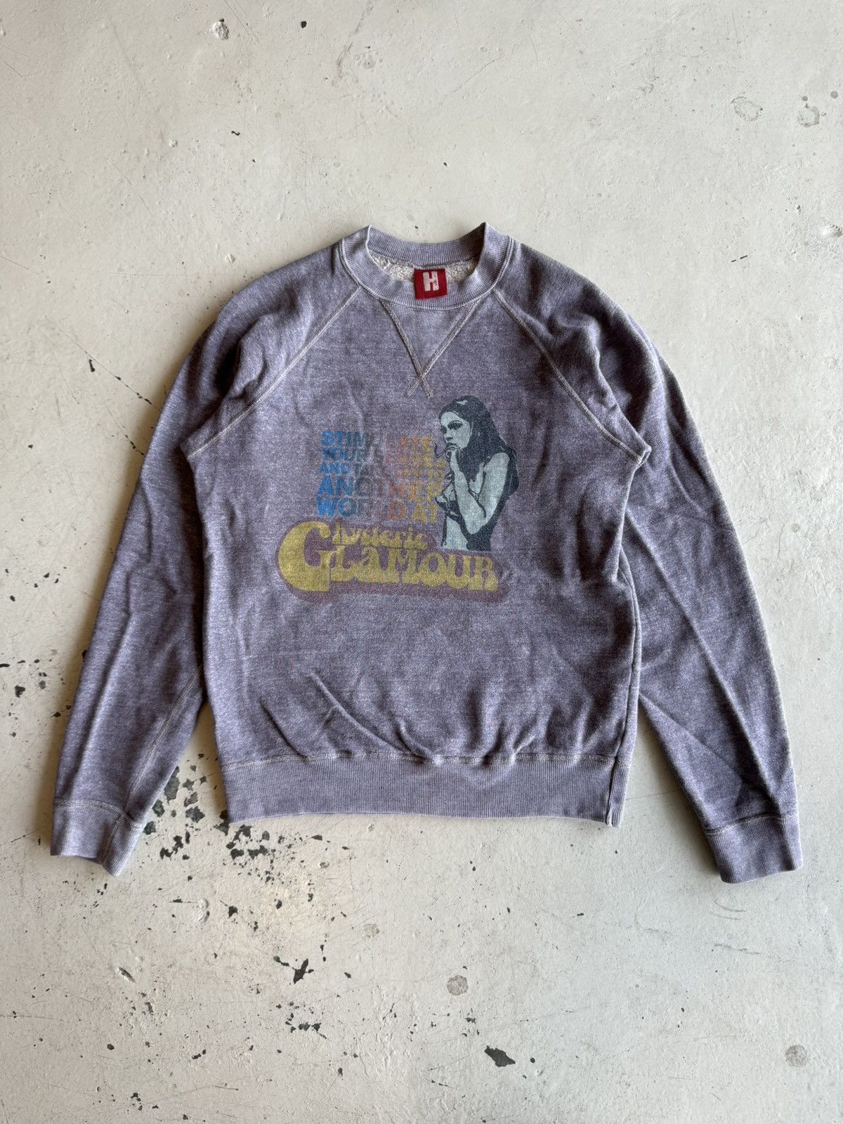 Hysteric Glamour Vintage Hysteric Glamour Nacked Crewneck Size US M / EU 48-50 / 2 - 1 Thumbnail