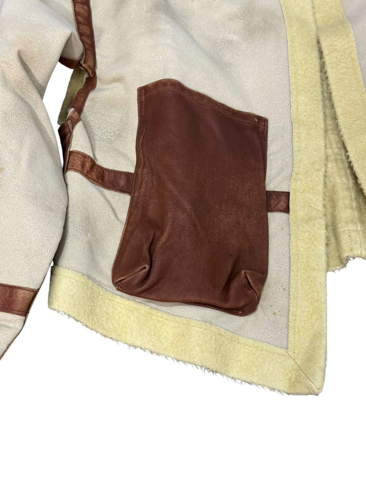 Kapital Shearling Look Kapital Crop Jacket Leather visvim aero 7🟩3 Size US XS / EU 42 / 0 - 3 Thumbnail