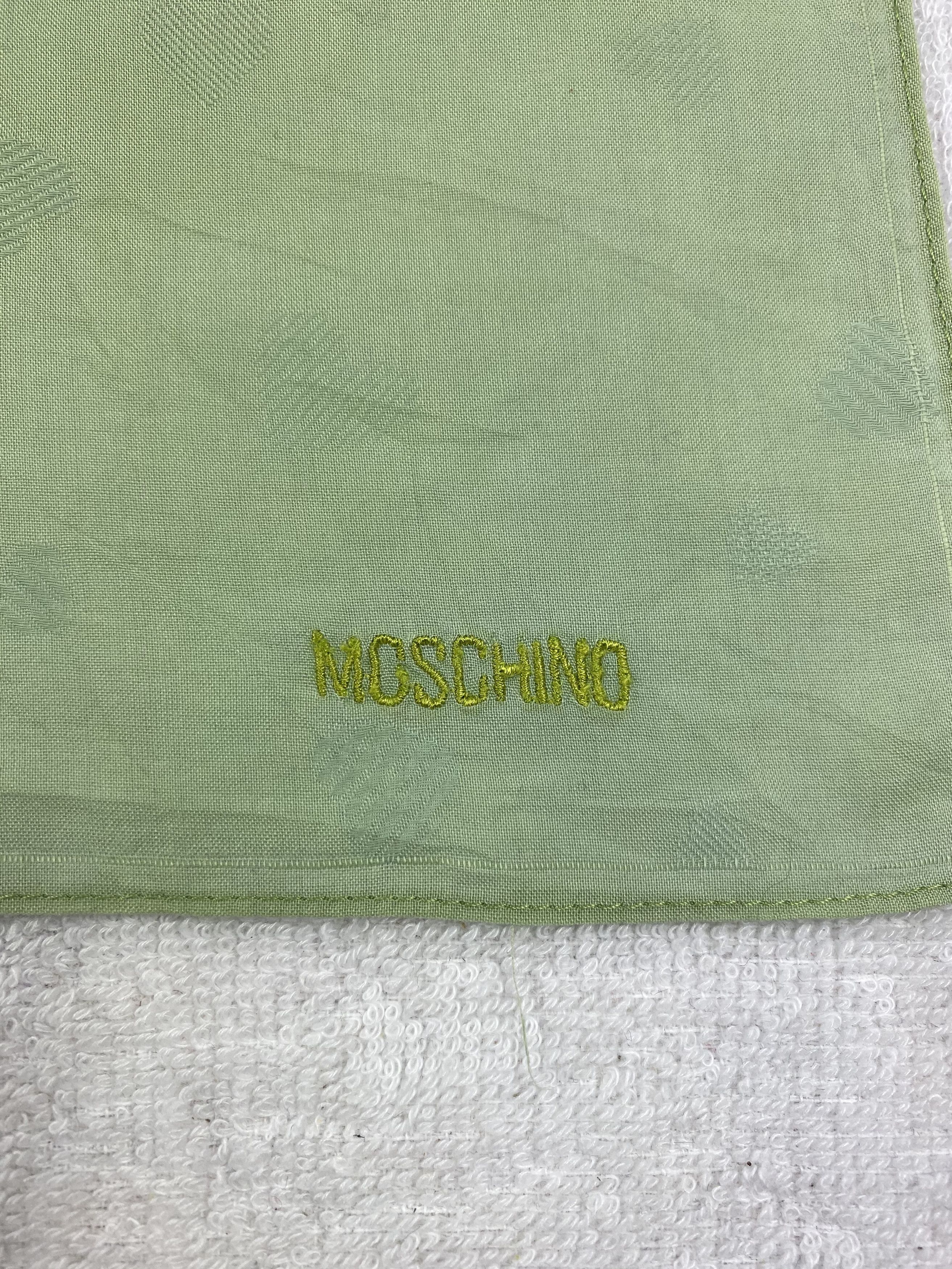 Vintage Moschino Handkerchief / Bandana / Neckerchief Size ONE SIZE - 5 Thumbnail