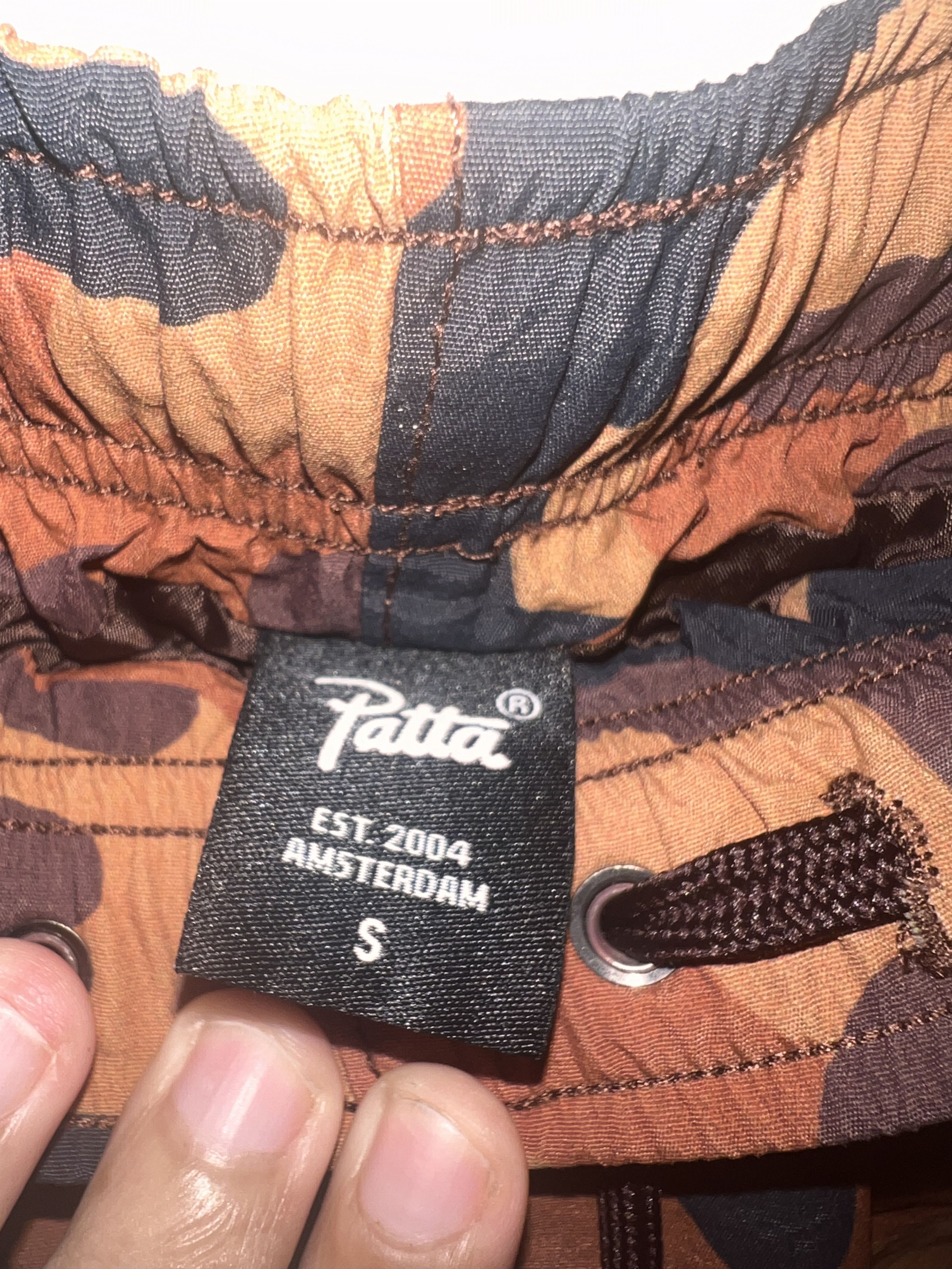 Patta Patta Nylon Track Pants (Camo) S Size US 30 / EU 46 - 4 Thumbnail