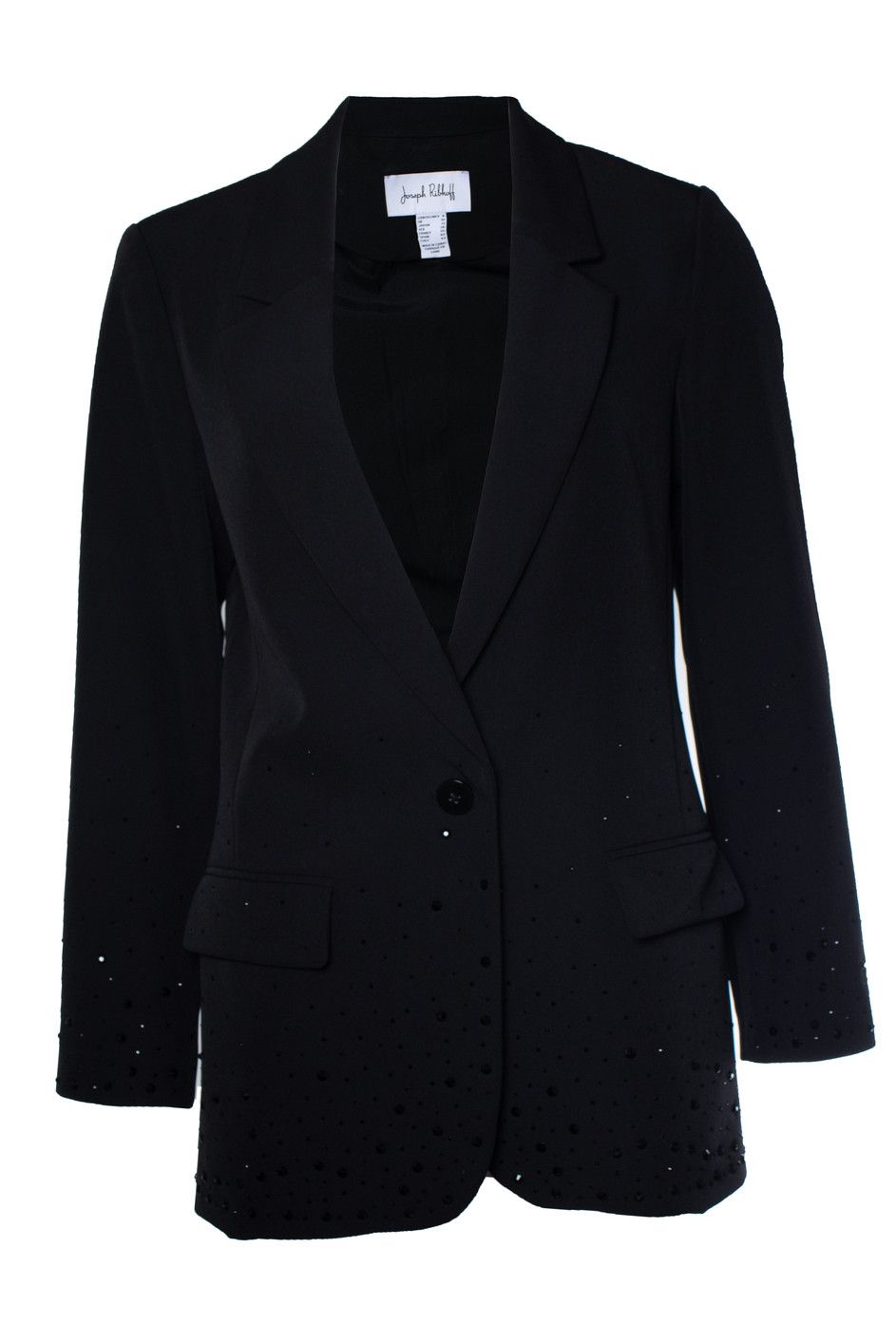 Joseph Ribkoff Joseph Ribkoff, black blazer with black strass Size S / US 4 / IT 40 - 1 Thumbnail