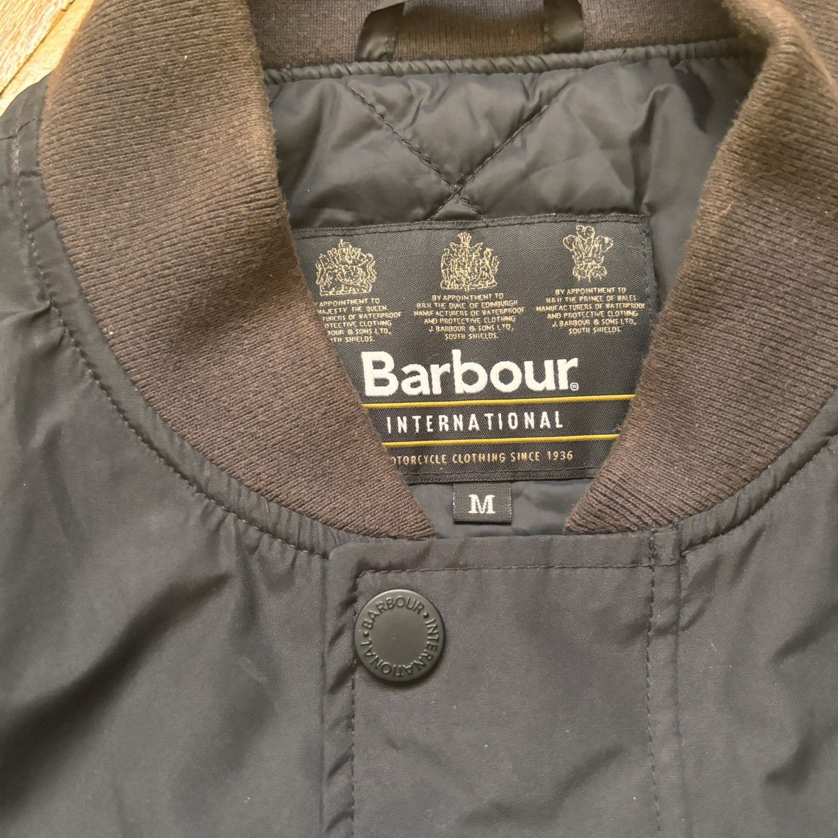 Barbour × Hysteric Glamour Vintage Barbour International Waterproof Bomber Jacket Size US M / EU 48-50 / 2 - 3 Thumbnail