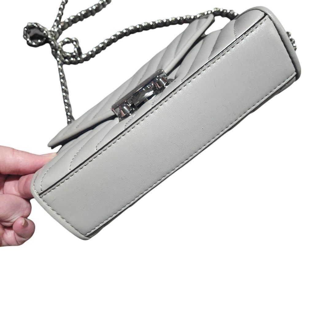 Michael Kors Michael Kors Quilted Crossbody Bag Grey Size ONE SIZE - 11 Thumbnail