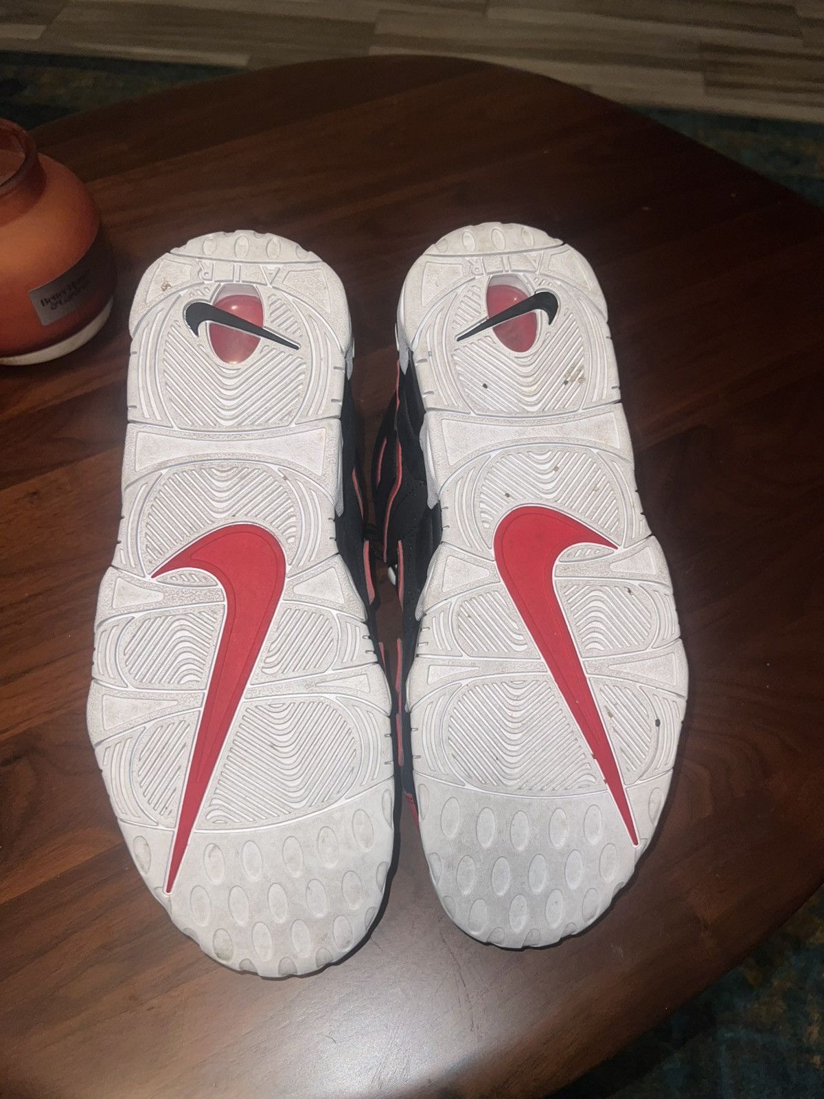 Nike Nike Air More Uptempo '96 'Red Toe' Size US 10 / EU 43 - 5 Thumbnail