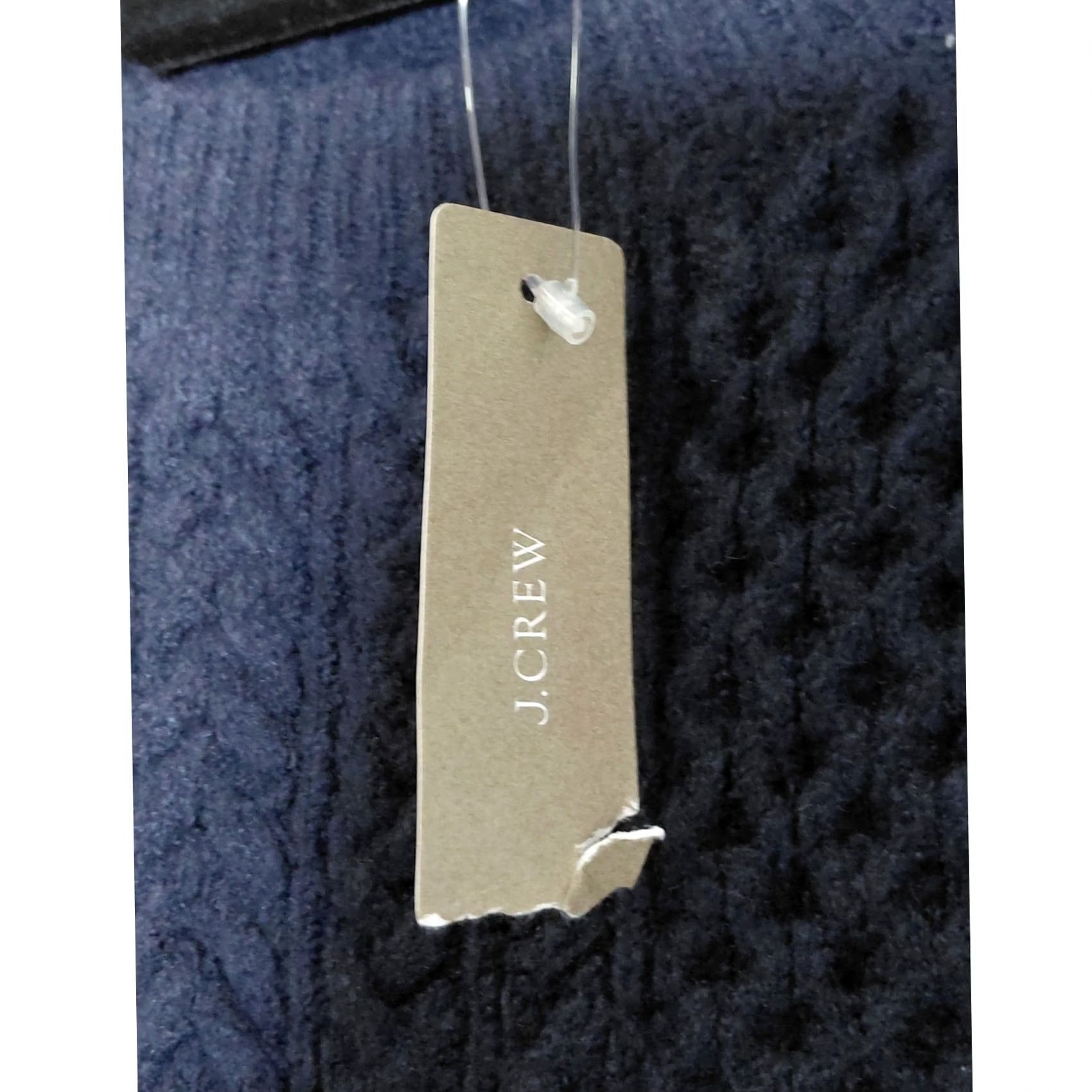 J.Crew NWT J.Crew Knit Sweater Dress Blue Long Sleeve Knee Length Pullover Women Size XL / US 12-14 / IT 48-50 - 4 Thumbnail