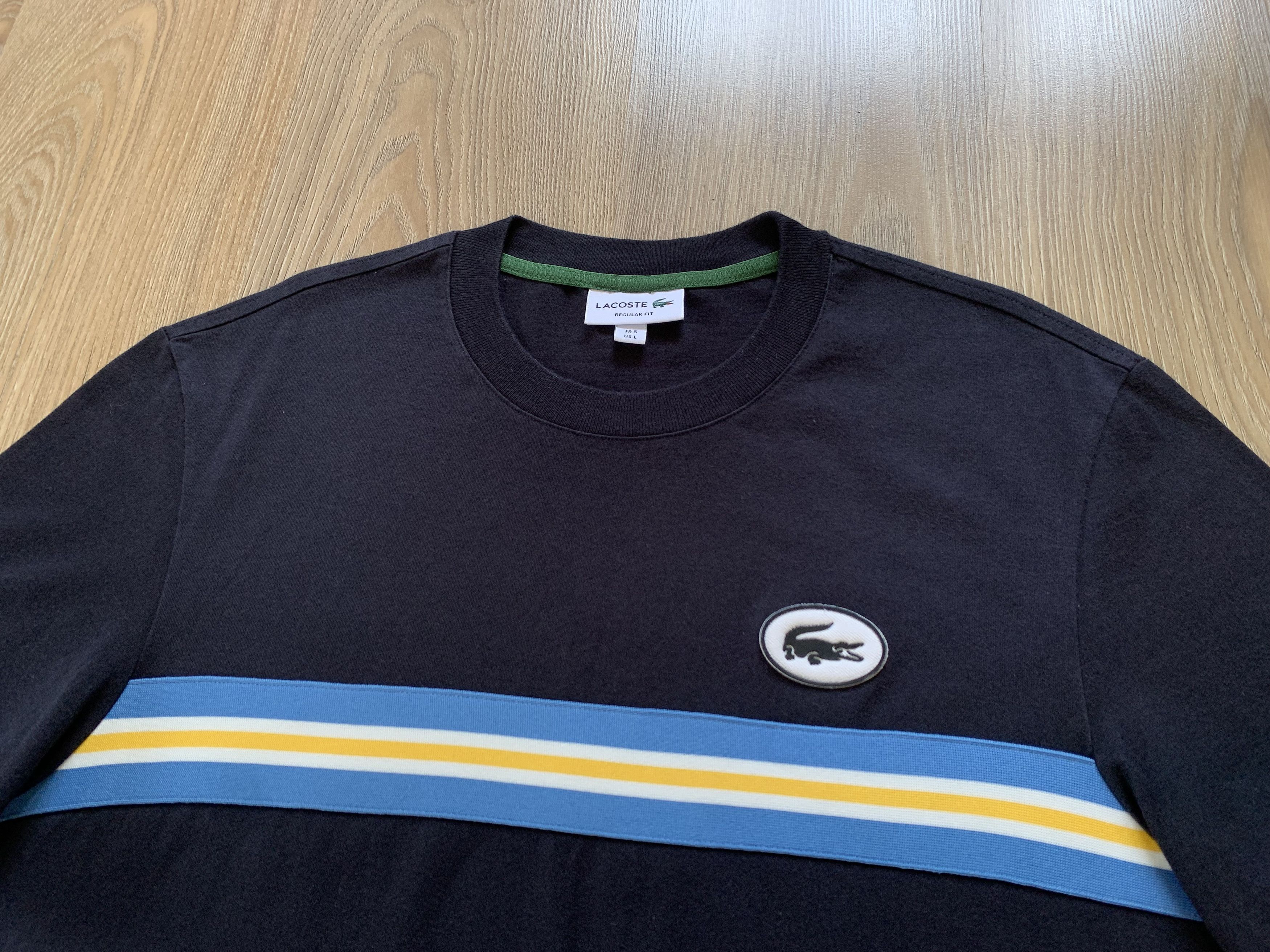 Lacoste × Vintage Lacoste Regular Fit Logo T Shirt Size US L / EU 52-54 / 3 - 4 Thumbnail