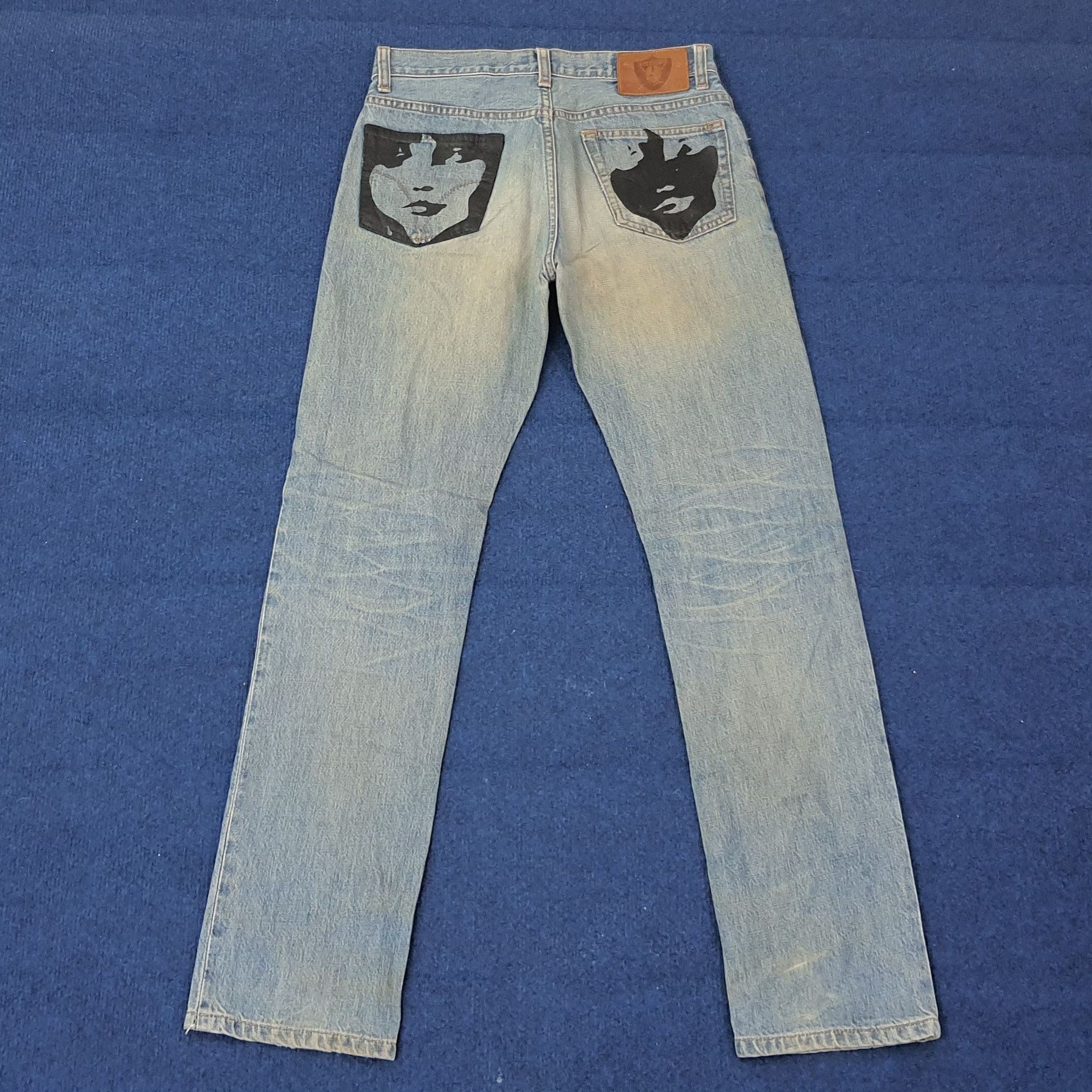 Vintage Hysterics Raider Japan Custom Logo Jeans C258N6