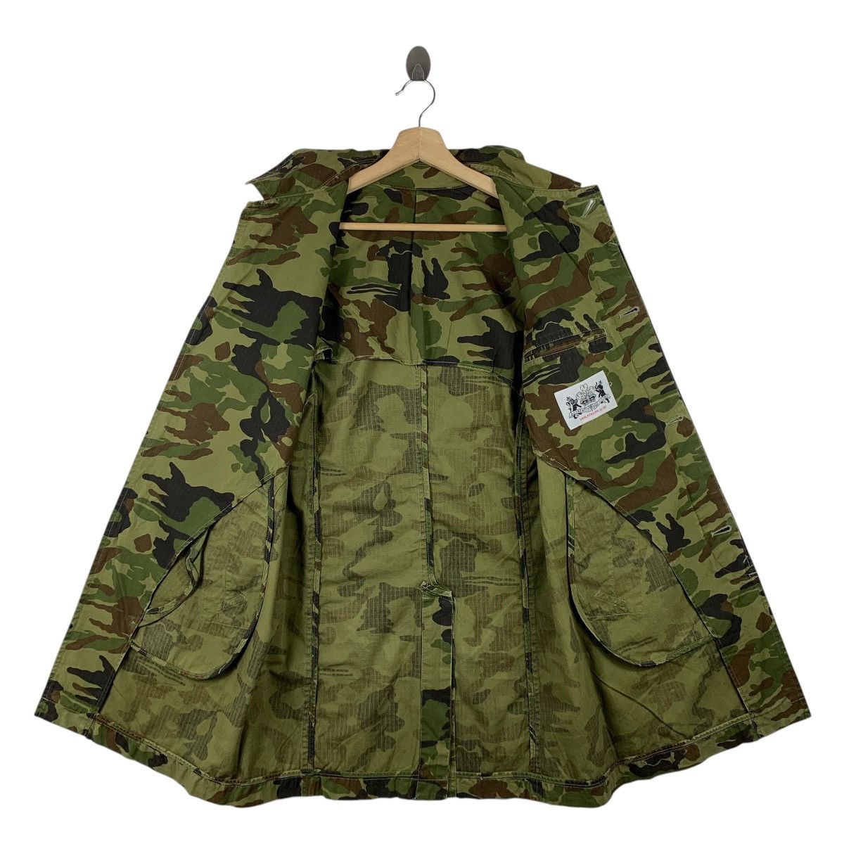 Vintage ENGLATAILOR Great Britain Camouflage Army Jacket Size US M / EU 48-50 / 2 - 3 Thumbnail