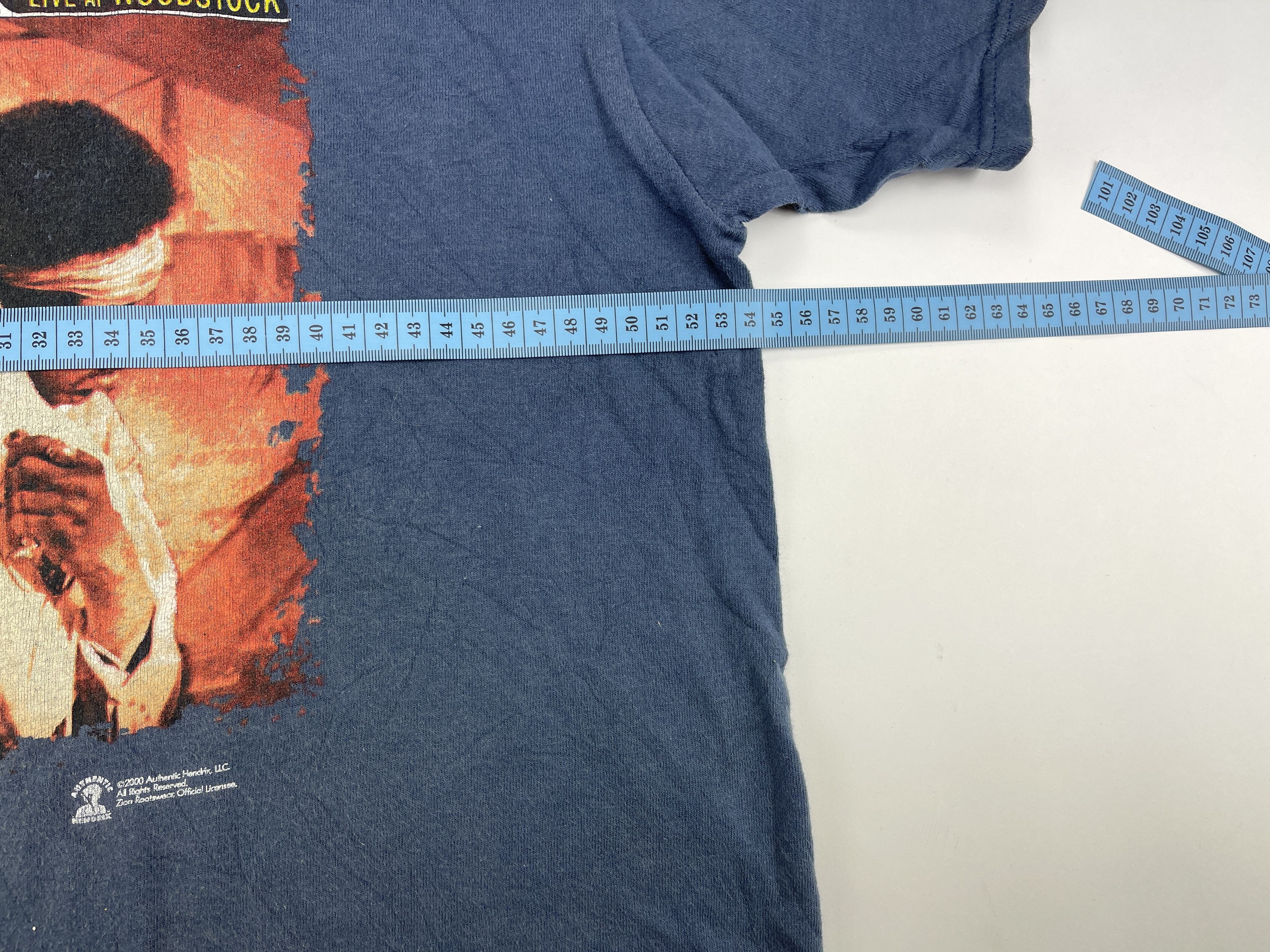 Band Tees × Jimi Hendrix JIMI HENDRIX T-Shirt, 2000, Zion Rootswear, vintage L Size US L / EU 52-54 / 3 - 14 Thumbnail