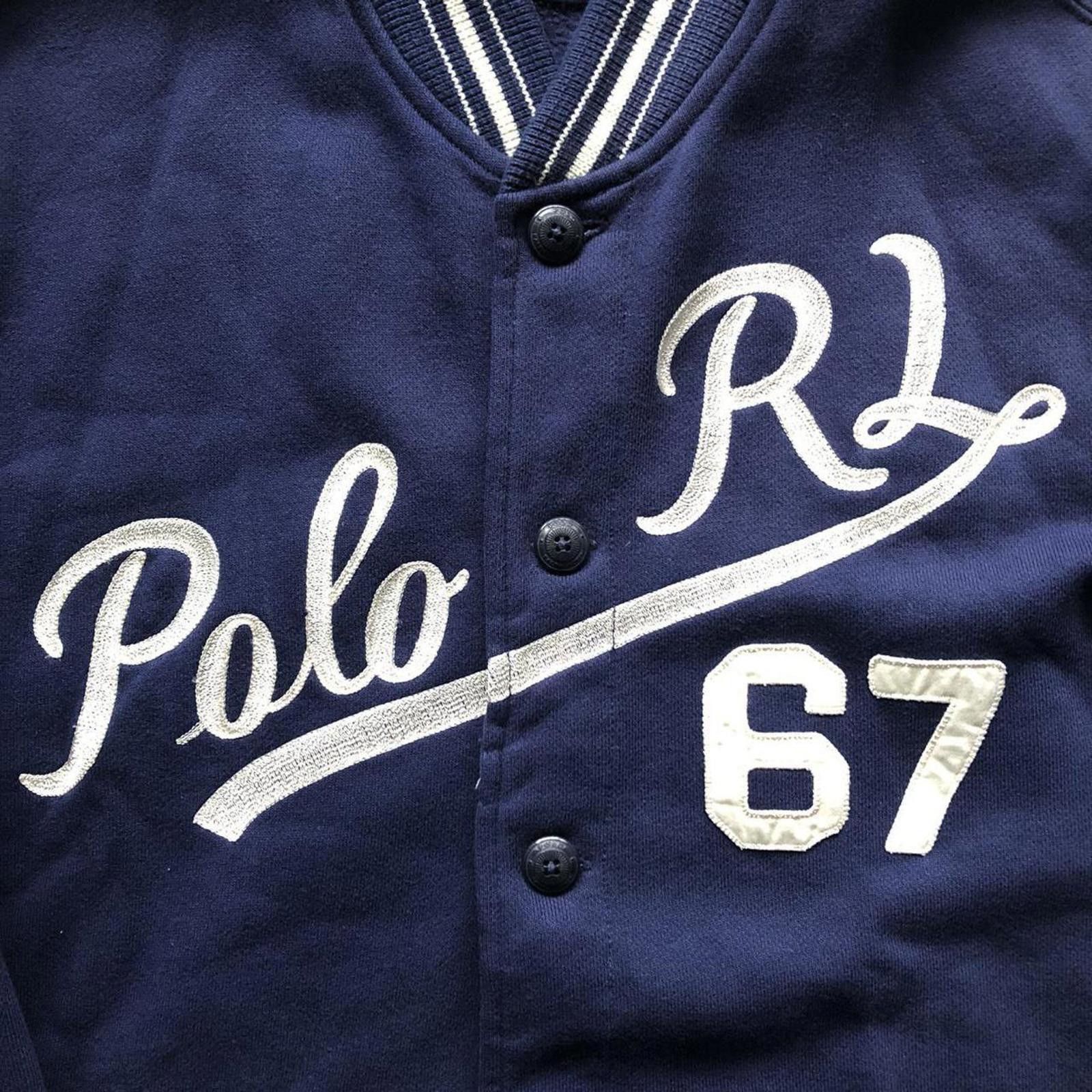 Lauren Ralph Lauren Vintage Ralph Lauren Polo Varsity Bomber Jacket Size US M / EU 48-50 / 2 - 2 Thumbnail