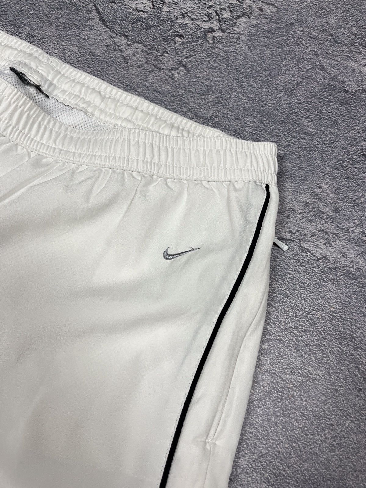 Nike × Vintage Vintage Nike swoosh track pants drill Size 34" / US 12 / IT 48 - 6 Thumbnail