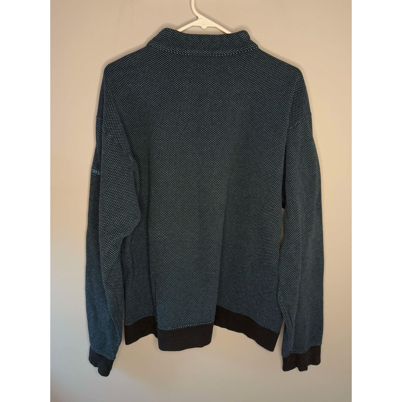 Peter Millar Peter Millar Cotton 1/4 Zip Pullover Sweater Blue Men's XL Size US XL / EU 56 / 4 - 5 Thumbnail