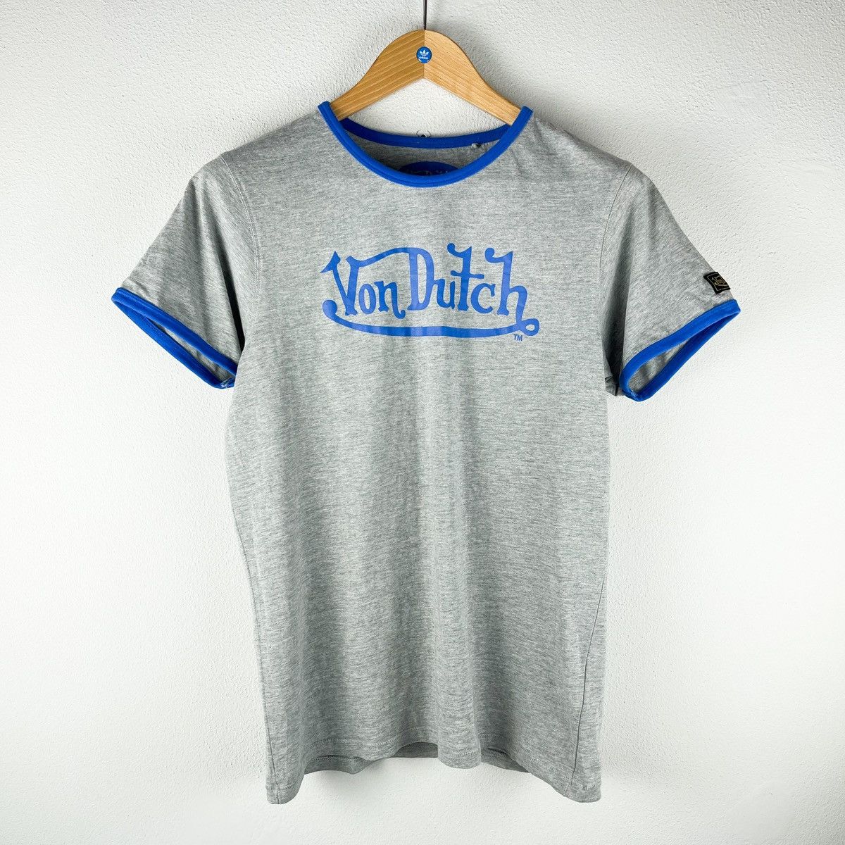 Von Dutch Y2K Von Dutch Promo T Shirt Navy gray Mens size L Size US L / EU 52-54 / 3 - 1 Thumbnail
