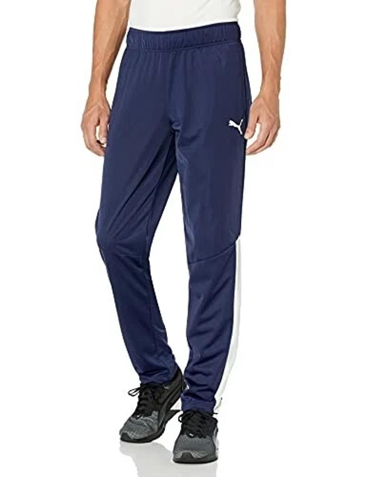 Puma Puma Men's Contrast 2.0 Track Jogging Pants - Blue/White - M Size US 32 / EU 48 - 1 Thumbnail