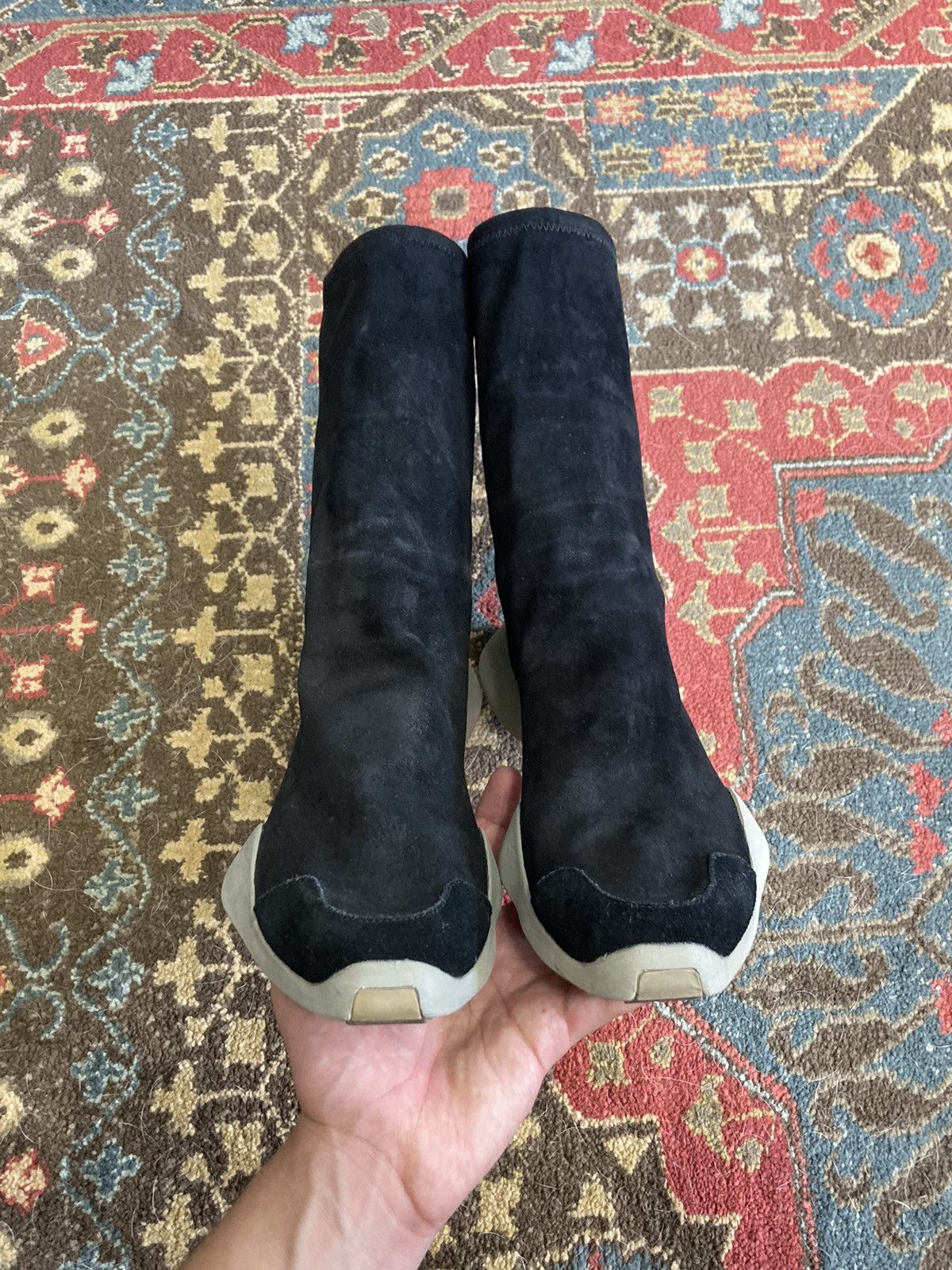 Adidas Rick Owens Adidas Sock Runner Size US 8 / EU 41 - 3 Thumbnail