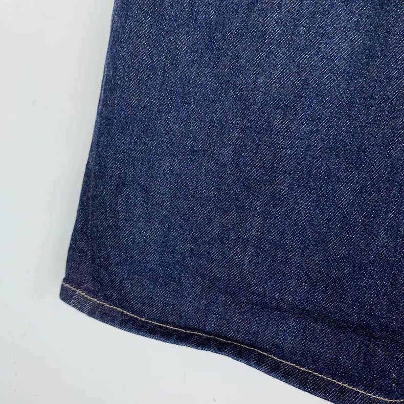 Gucci Gucci Leather brand logo dark blue cotton denim shorts 2502 Size US 26 / EU 42 - 4 Thumbnail