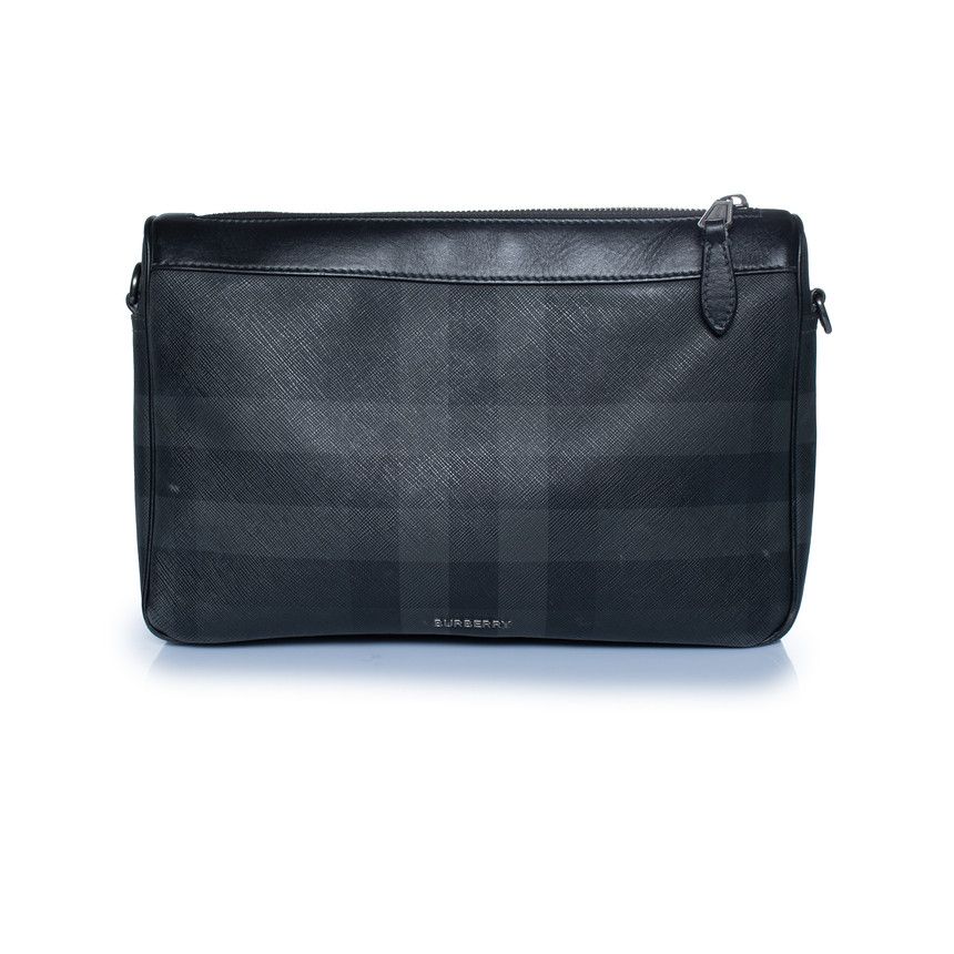 Burberry Burberry, Check print rambler bag in canvas Size ONE SIZE - 1 Thumbnail
