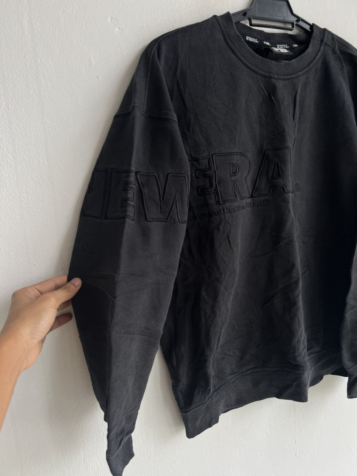 New Era New Era Embroidery Logo Solid Black Basic Essentials Sweater Size US M / EU 48-50 / 2 - 1 Thumbnail
