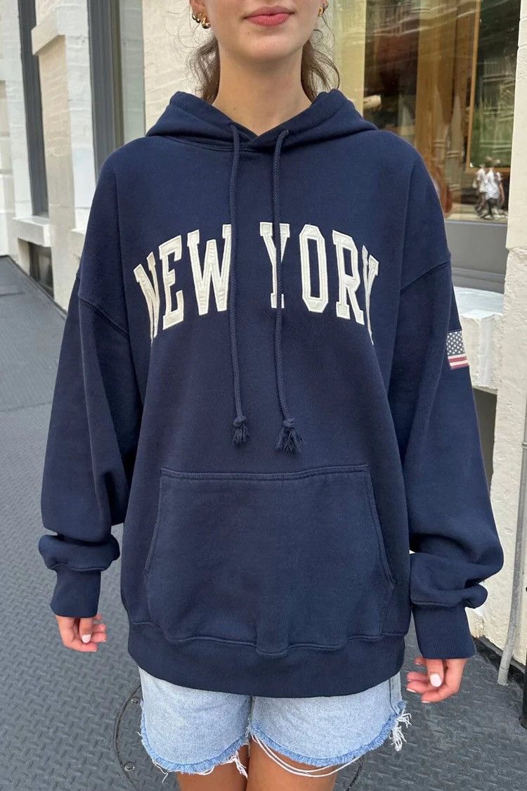 Brandy Melville Brandy Melville: New York hoodie Size XL / US 12-14 / IT 48-50 - 1 Thumbnail