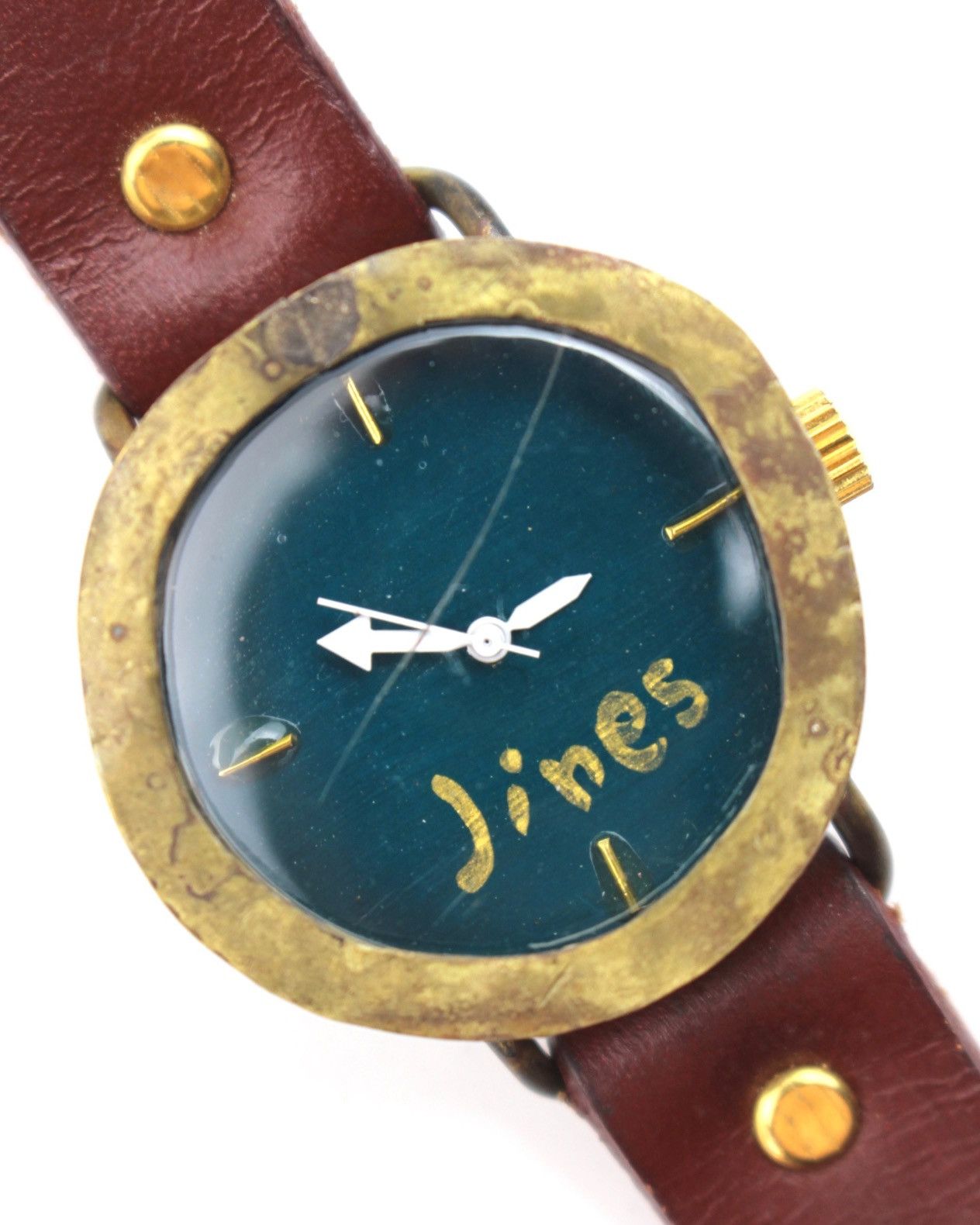 If Six Was Nine 2000S JINES JAPAN HANDCRAFTED 2/25 MILLENNIUM BRASS WATCH Size ONE SIZE - 4 Thumbnail