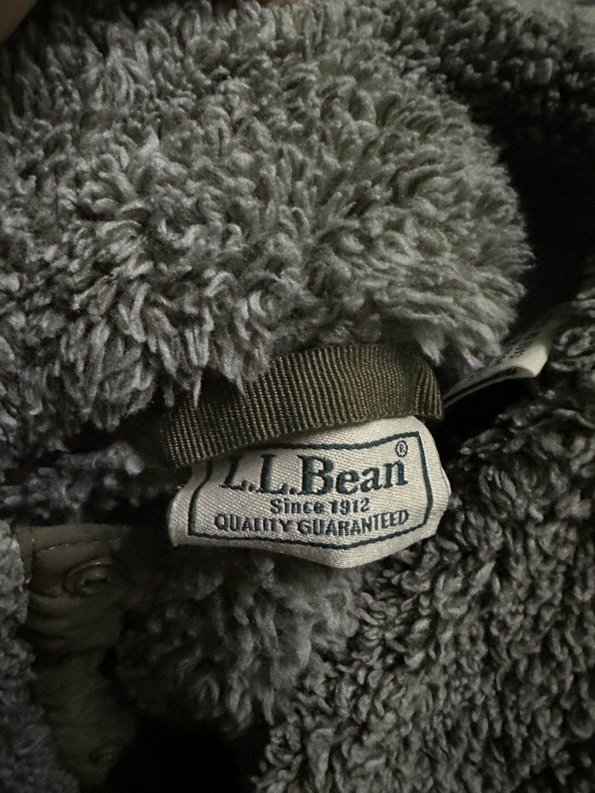 L.L. Bean L.L.Bean fleece pullover jacket with a snap-neck collar Size US S / EU 44-46 / 1 - 5 Thumbnail