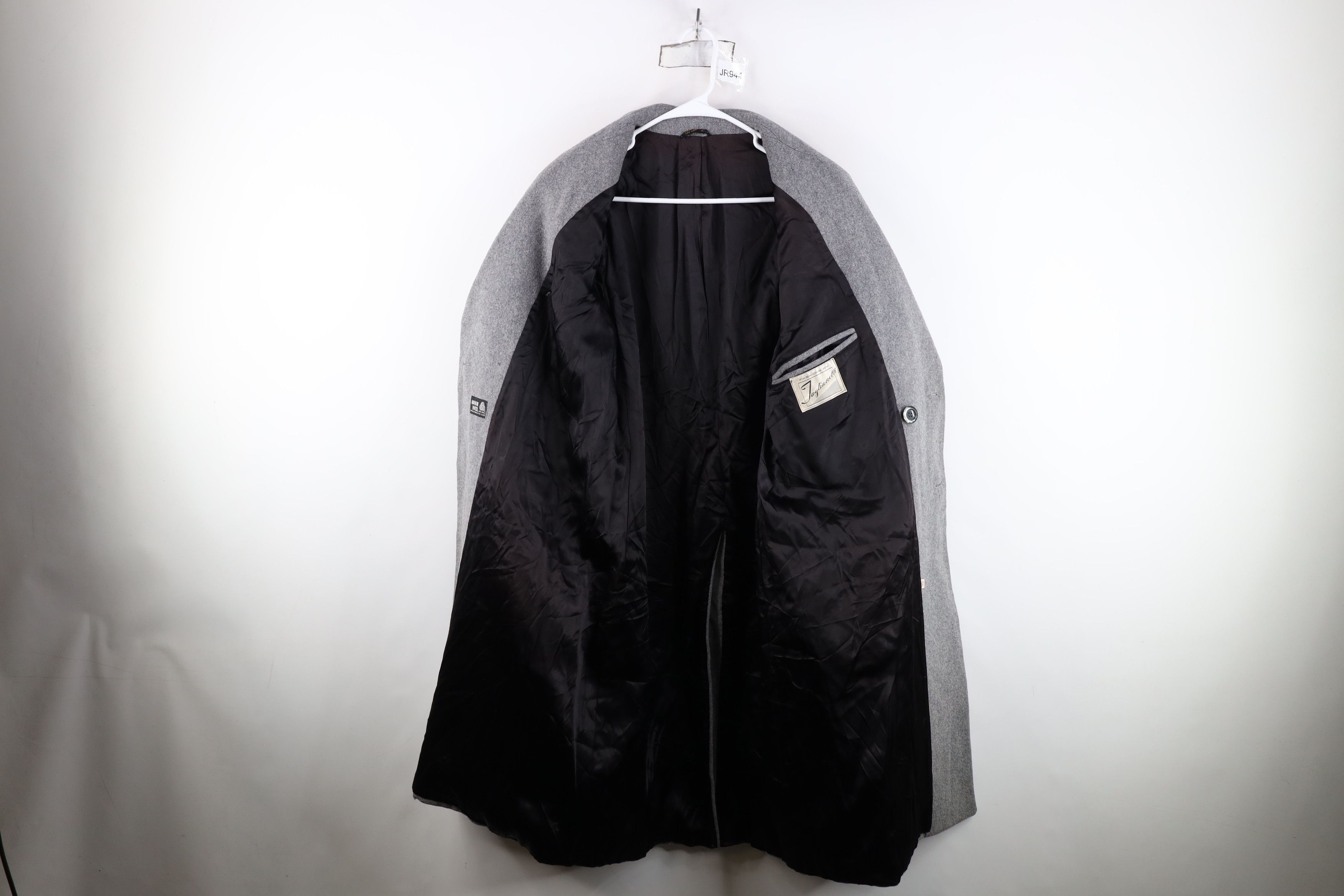 Vintage Vintage 50s 60s Rockabilly Breasted Trench Coat Jacket Size US L / EU 52-54 / 3 - 10 Thumbnail