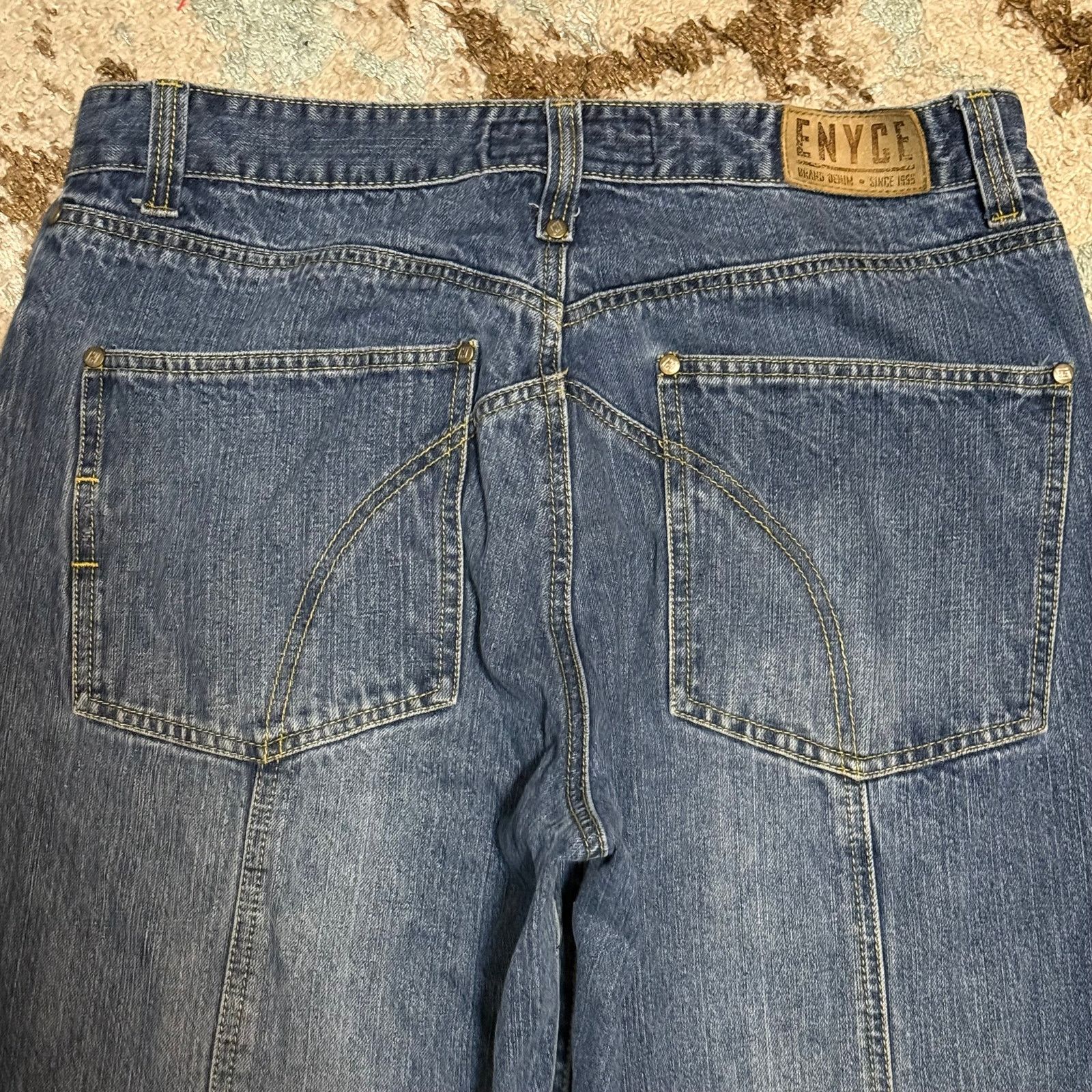 Enyce Vintage Enyce Baggy Jeans Size 34x32 Skater Y2K Wide Leg Size US 34 / EU 50 - 3 Thumbnail