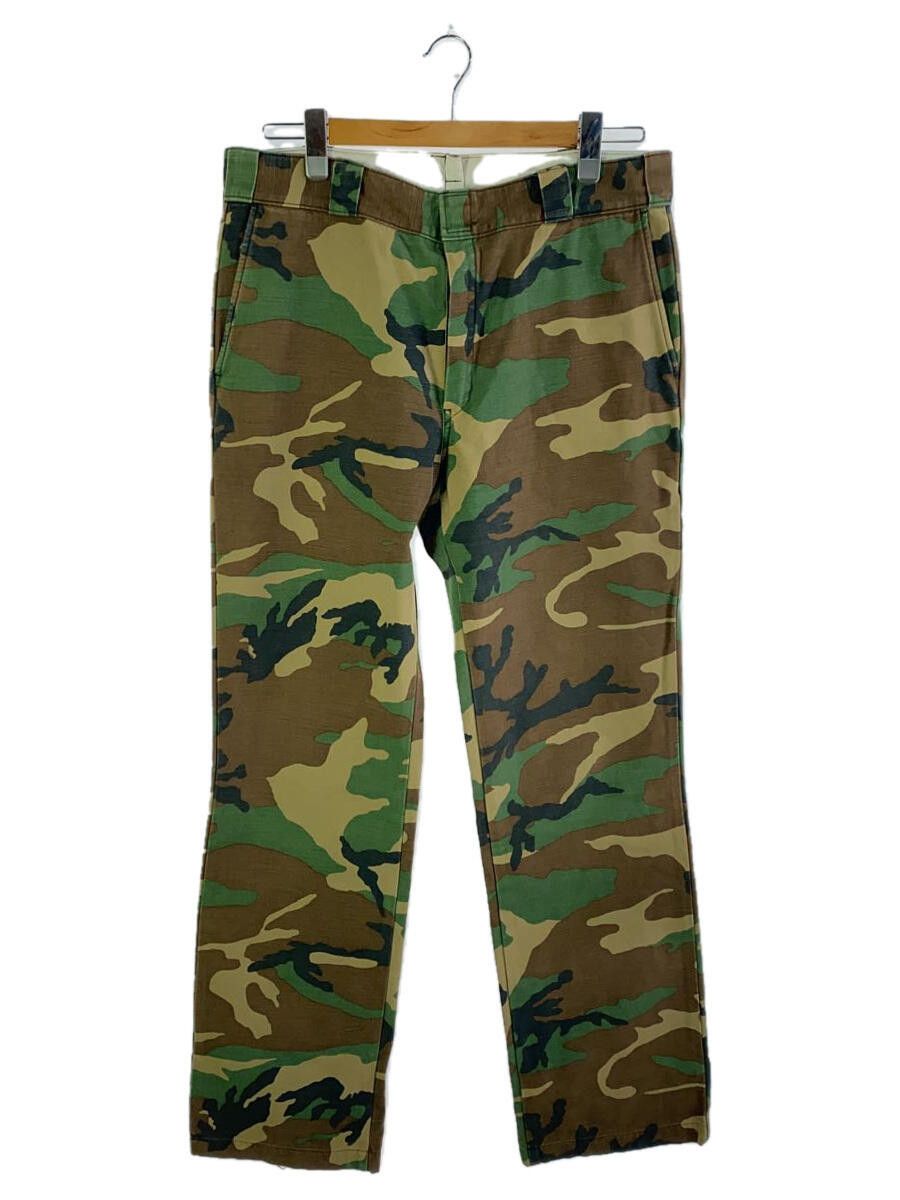image of Comme Des Garcons x Junya Watanabe Camo Dickies Work Pants, Men's (Size 32)