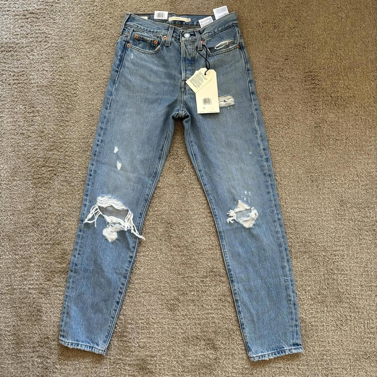 Levi's Brand New Levis Wedgie Blue Size 24" / US 00 / IT 34 - 1 Thumbnail