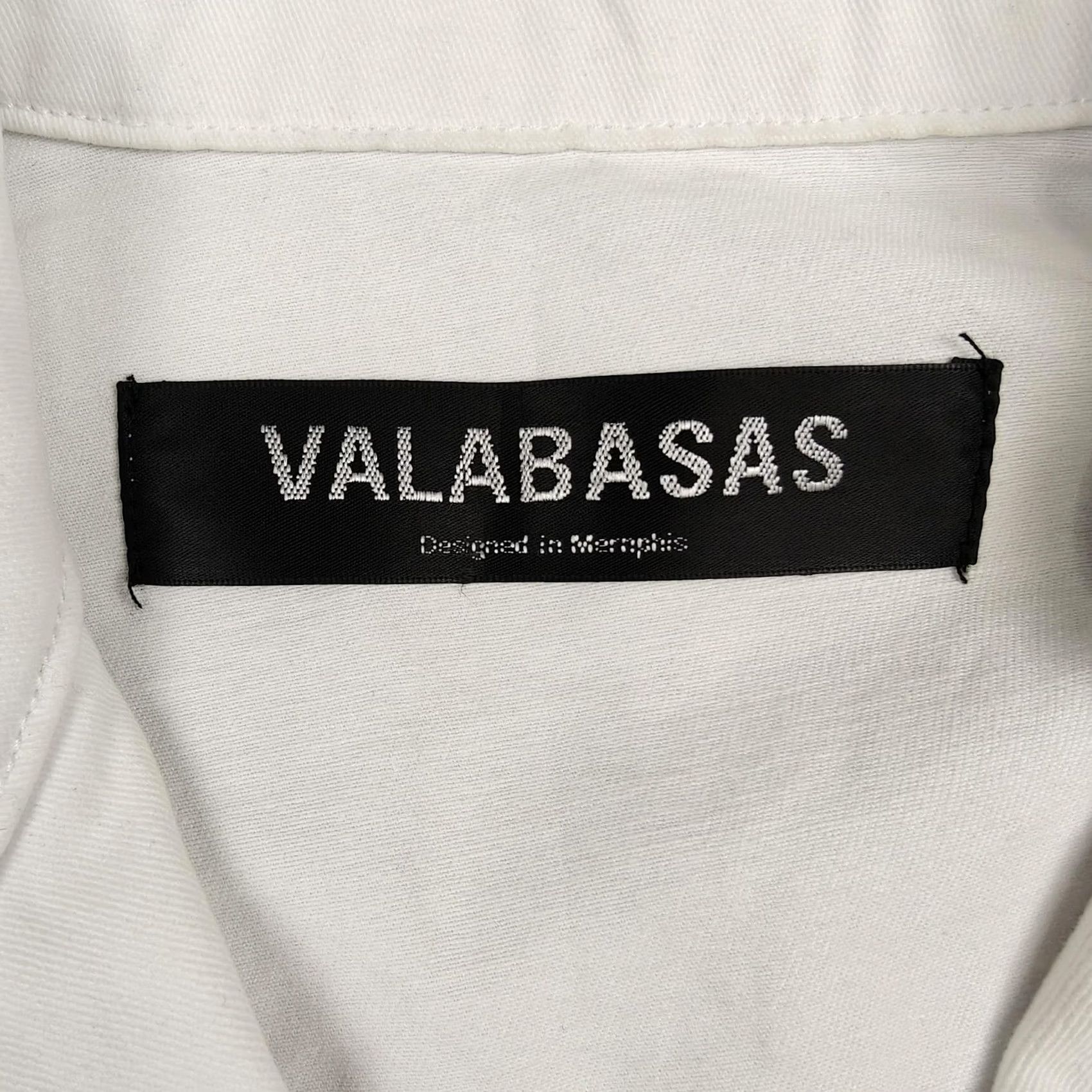 Vintage Valabasas Shirt Mens Medium White Rhinestone Short Sleeve Button Up Casual Size US M / EU 48-50 / 2 - 4 Thumbnail