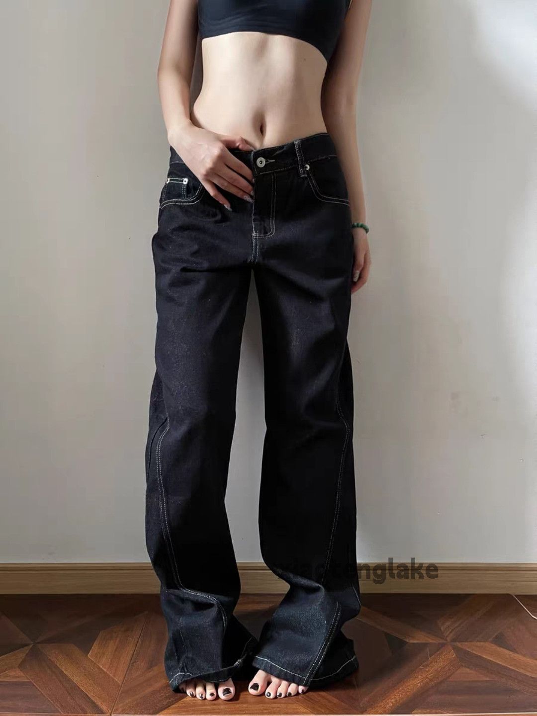 Vintage Custom unisex utility punk yuppie hiphop grunge jeans Size US 33 - 5 Thumbnail