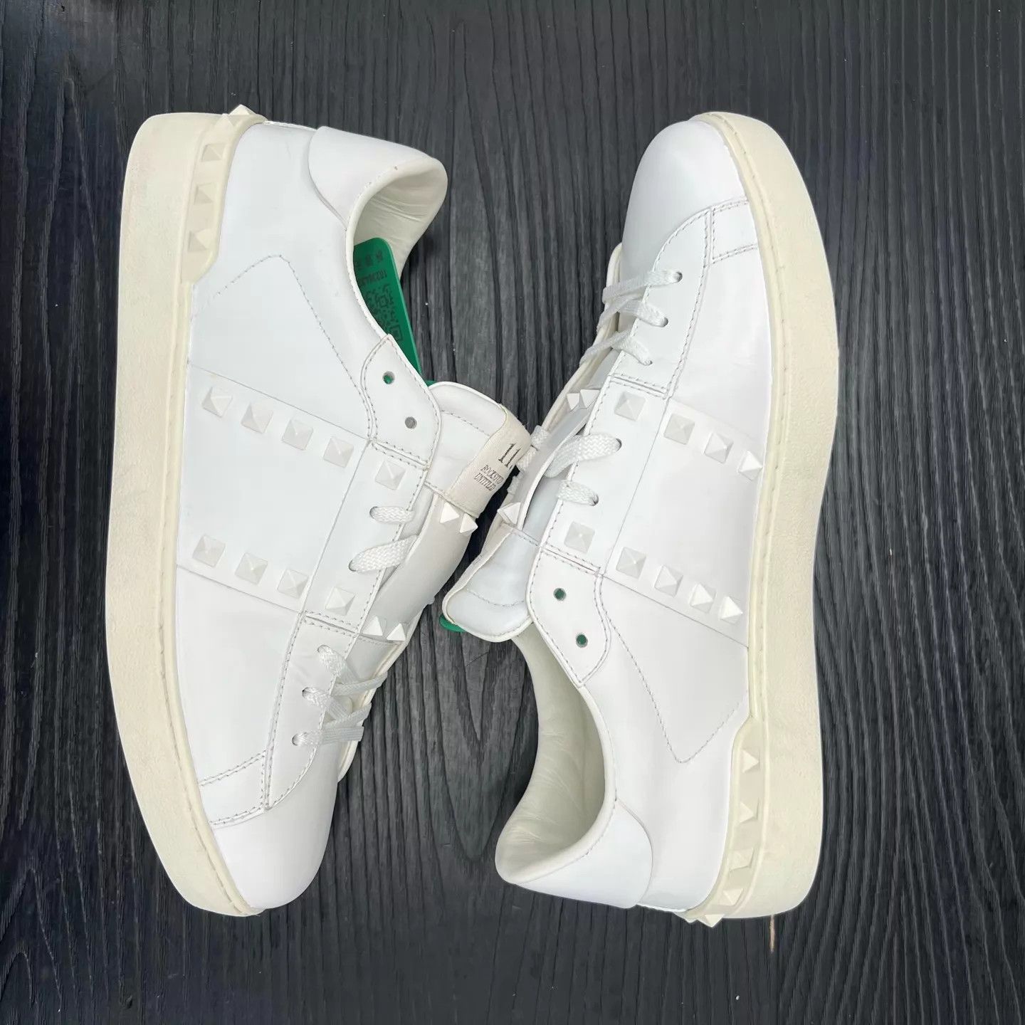 Valentino Valentino Open White Studded 43.5 Like New Size US 10 / EU 43 - 2 Thumbnail