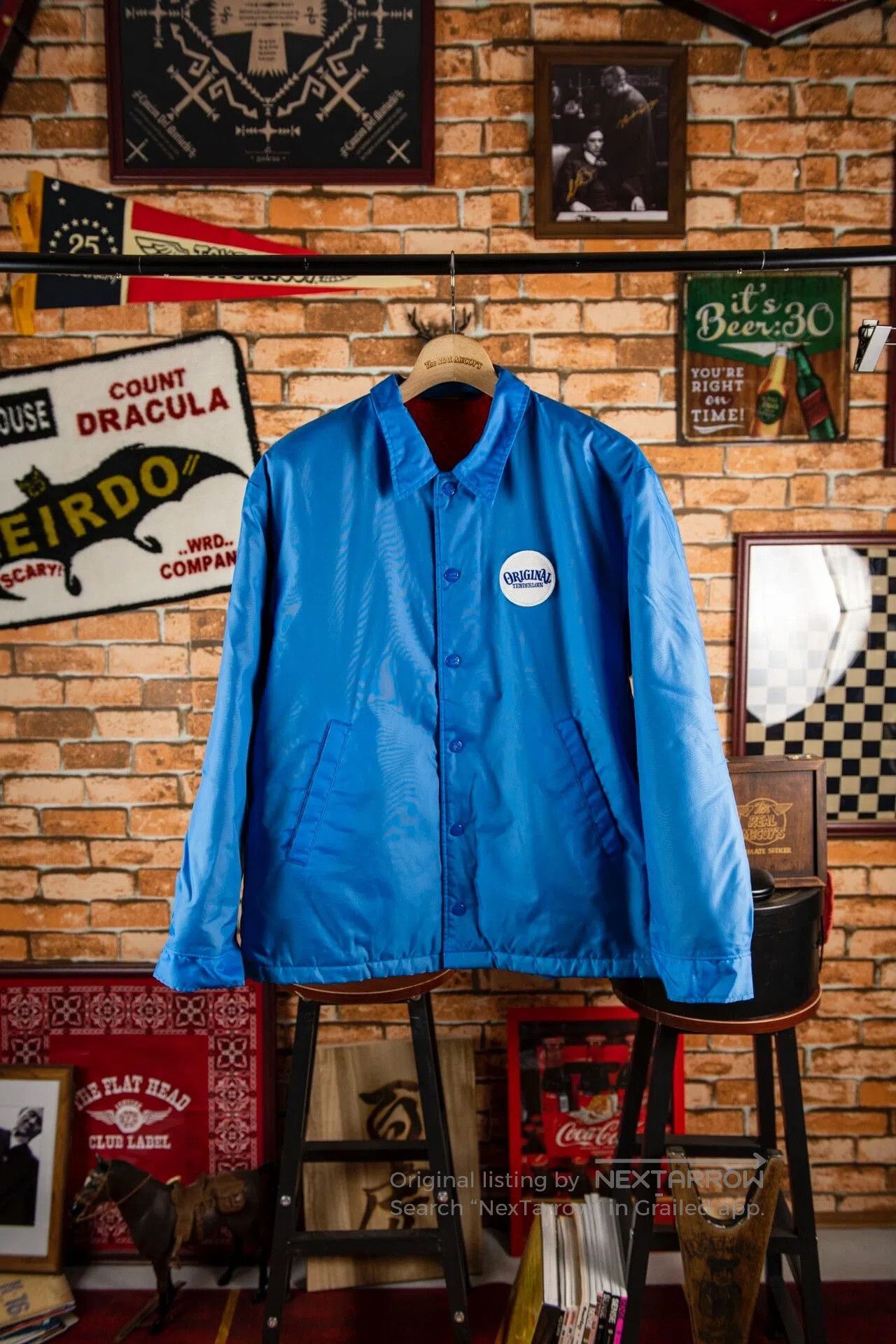 Tenderloin TENDERLOIN Coach Jacket with Sherpa Lining. Size US S / EU 44-46 / 1 - 1 Thumbnail