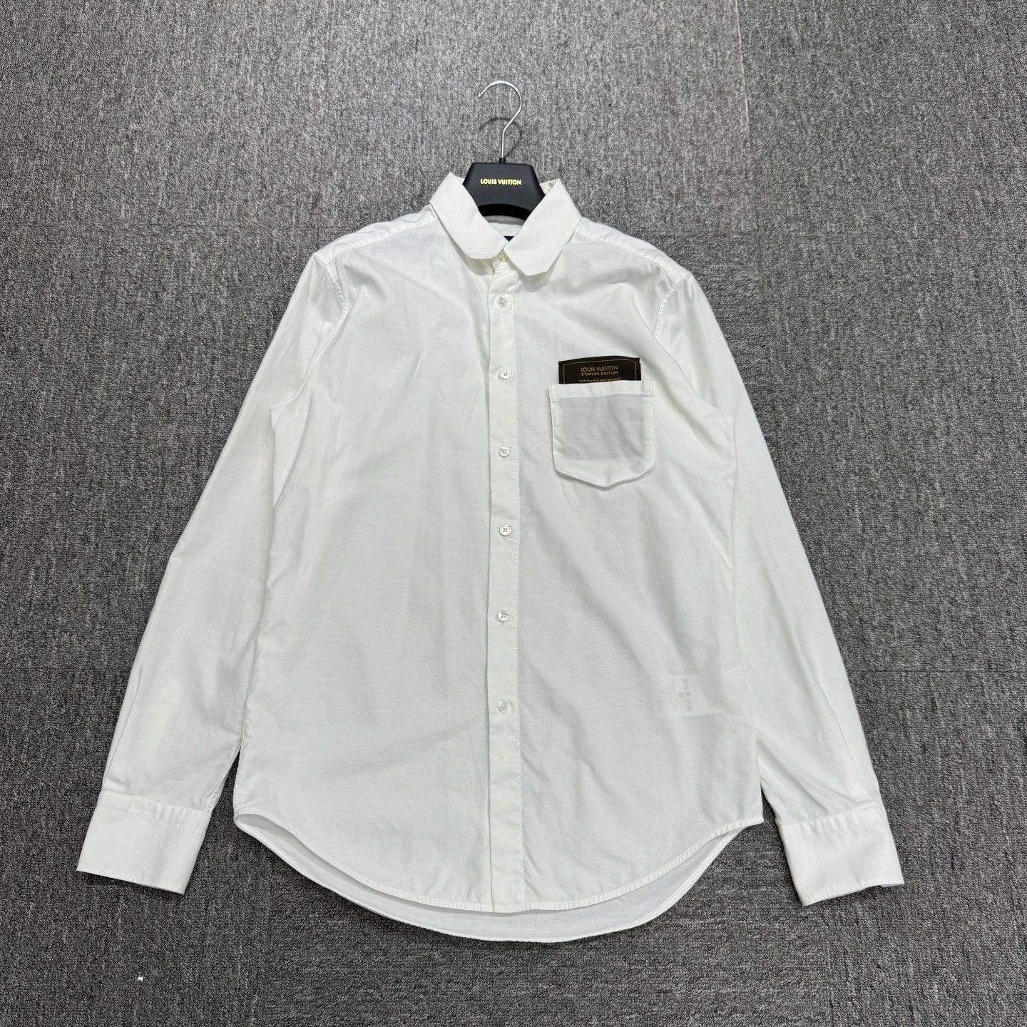 Louis Vuitton White Long Sleeve Button-Up Shirt Size US XS / EU 42 / 0 - 1 Thumbnail