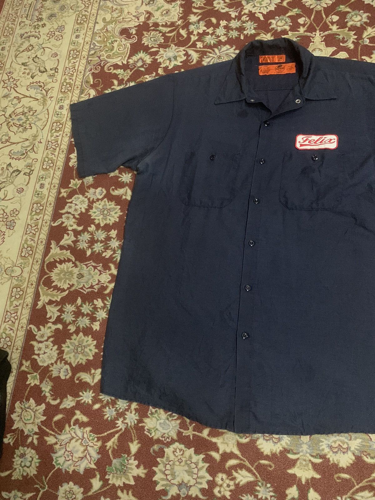 Felix 90s FELIX THE CAT WORKWEAR BUTTON UP SHIRT Size US XL / EU 56 / 4 - 13 Thumbnail