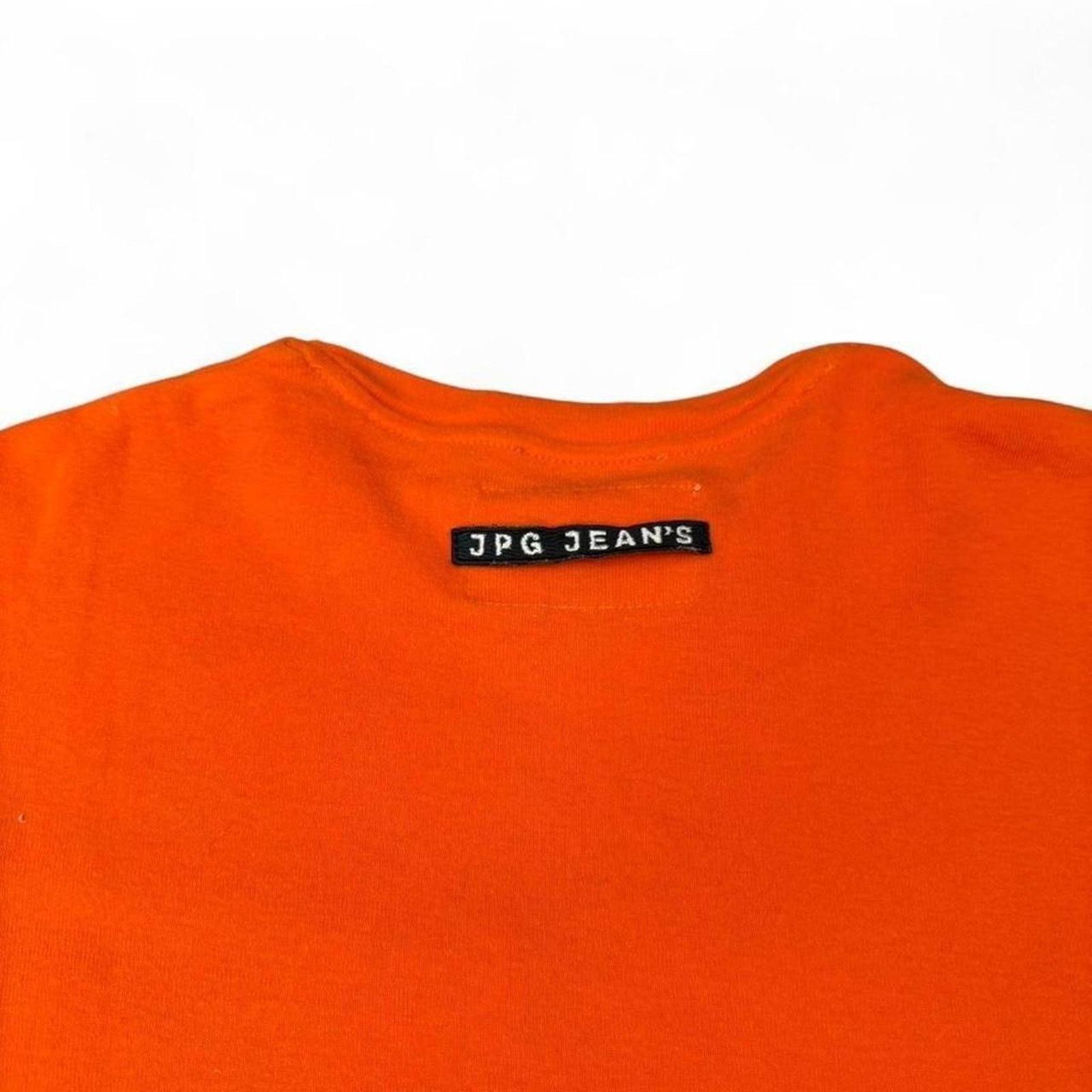 Jean Paul Gaultier Jean Paul Gaultier Pocket T shirt Orange Super Rare 90s Size S / US 4 / IT 40 - 4 Thumbnail