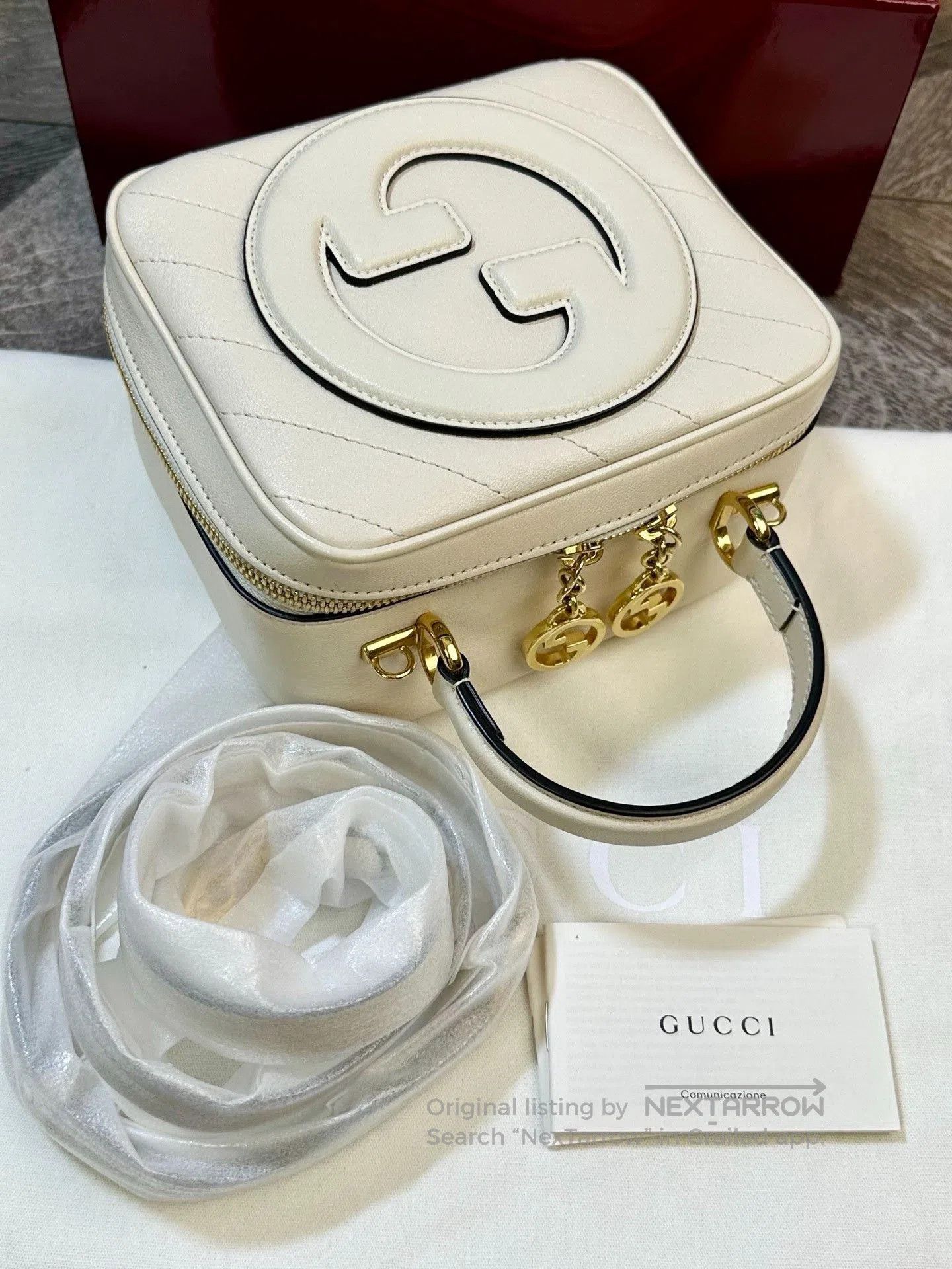 Gucci Gucci Blondie Square Box Camera Bag. Size ONE SIZE - 6 Thumbnail
