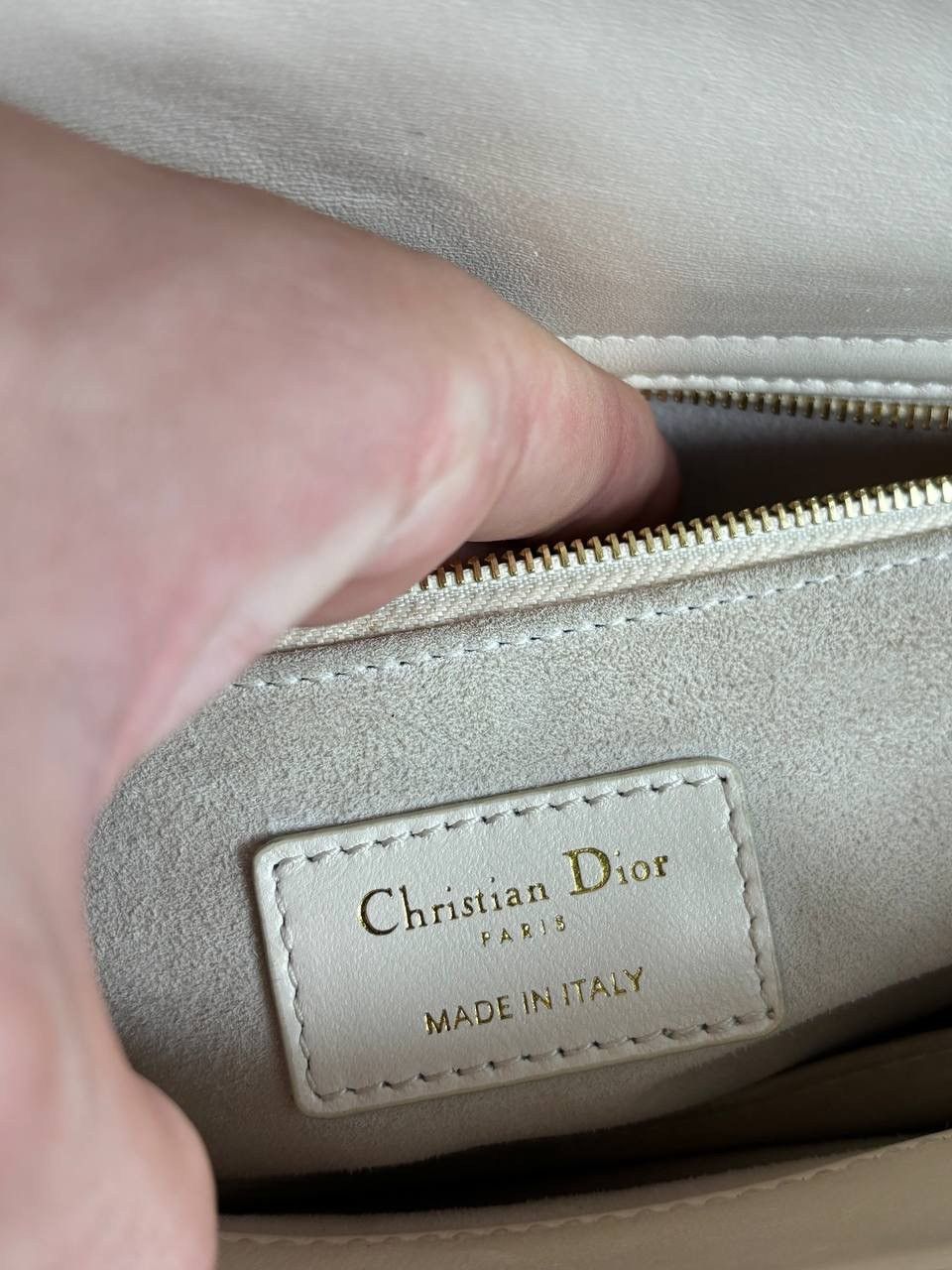 Dior Dior Lady Leather Bag Size ONE SIZE - 9 Thumbnail