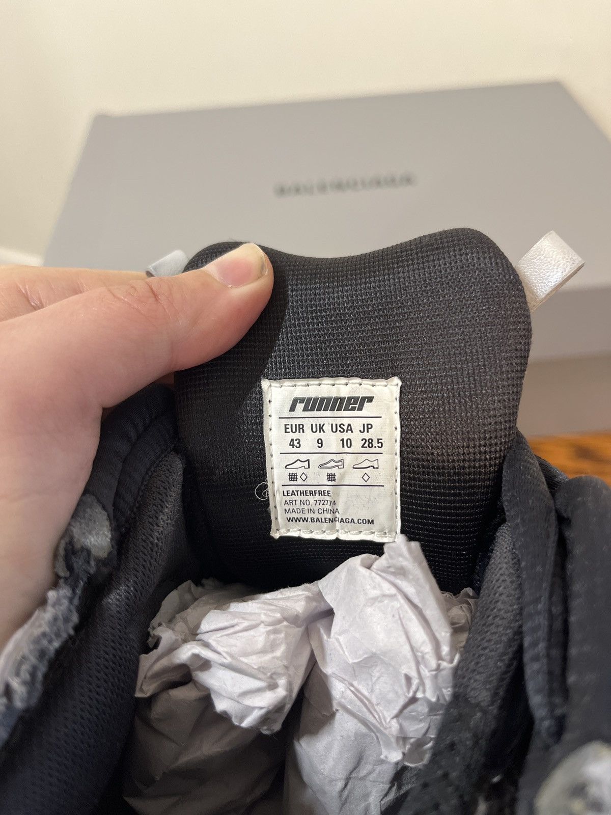 Balenciaga Runners in Gray/Yellow Size US 10 / EU 43 - 6 Thumbnail
