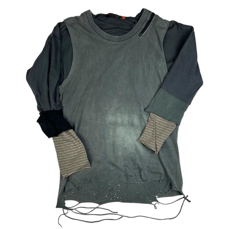 Undercover UNDERCOVER 05AW "Arts & Crafts" old layer with 3/4 sleeves Size US L / EU 52-54 / 3 - 4 Thumbnail